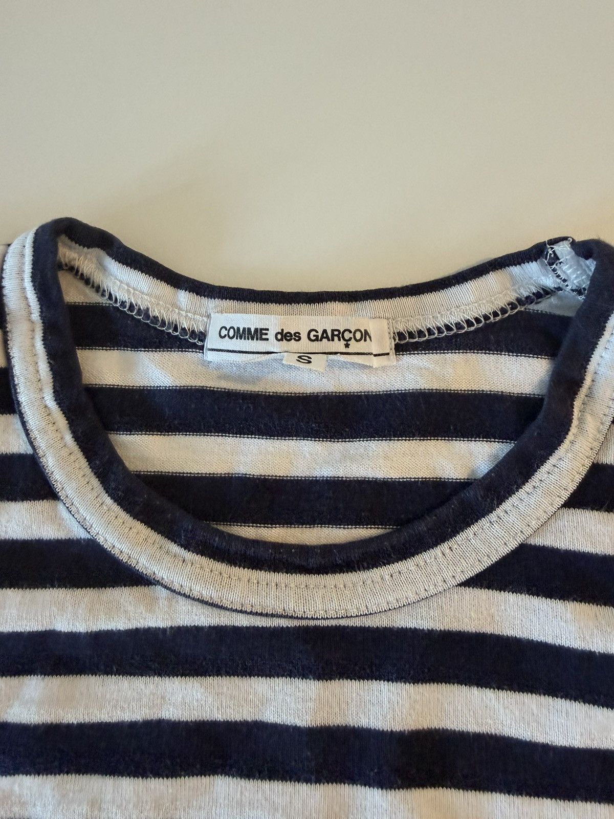 Comme des Garcons CDG Striped Long Sleeve Tee Size S Size S / US 4 / IT 40 - 2 Thumbnail