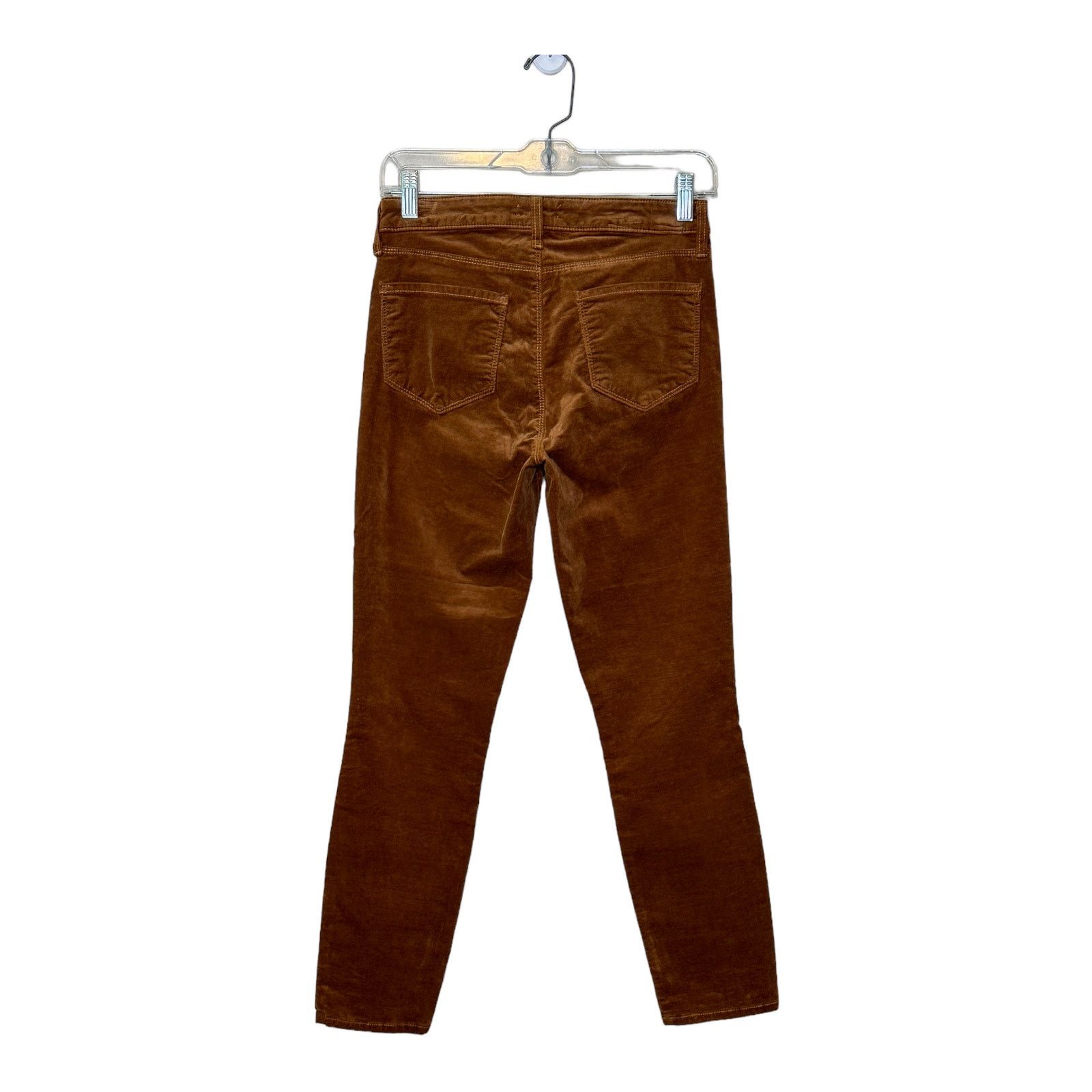 L'AGENCE L'Agence brown velvet skinny cropped jeans size 26-2 Size 26" / US 2 / IT 38 - 2 Thumbnail