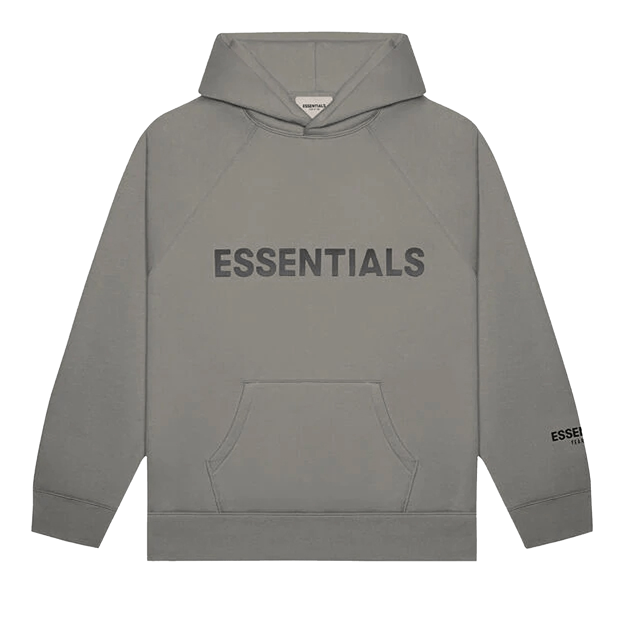 Fear of God Fear of God Essentials Hoodie Charcoal | Grailed