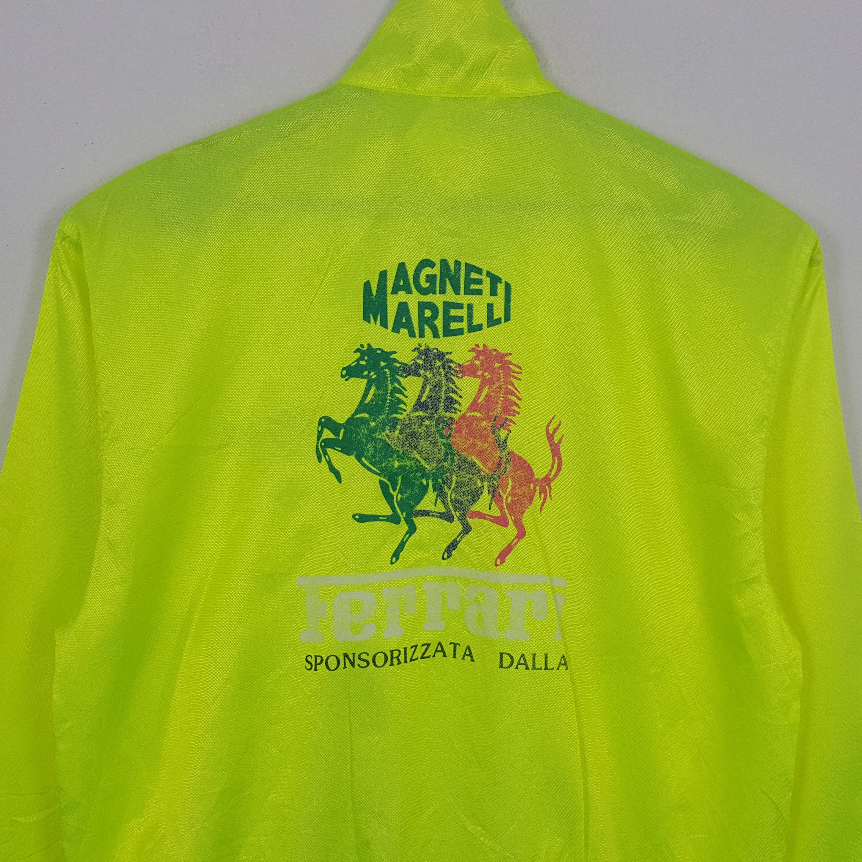 Ferrari × Vintage MAGNETI MARELLI FERRARI Logo Style Windbreaker Jacket Size US M / EU 48-50 / 2 - 2 Thumbnail