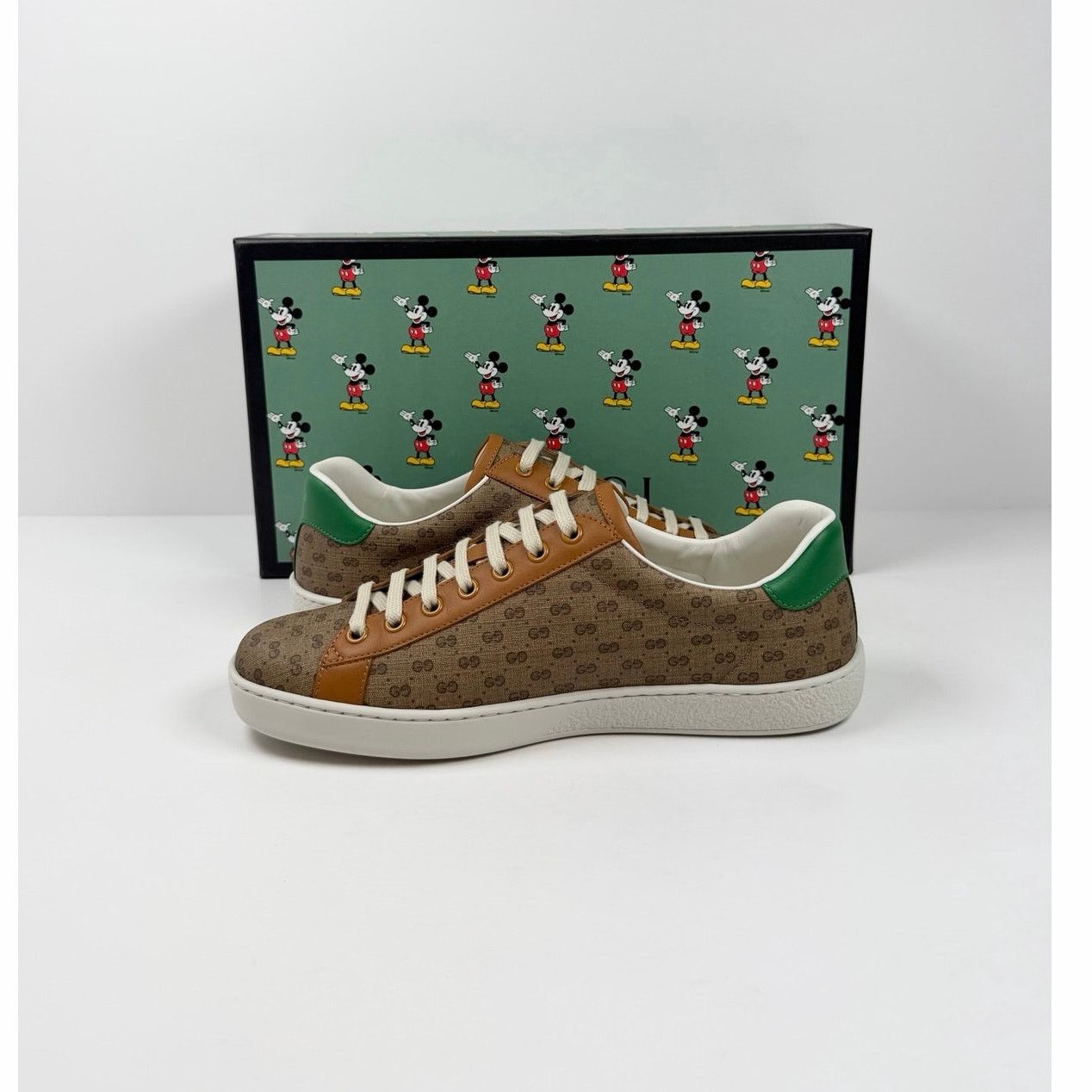 Gucci Size 8US - Gucci Ace x Disney Mickey NEW Size US 8 / EU 41 - 7 Thumbnail