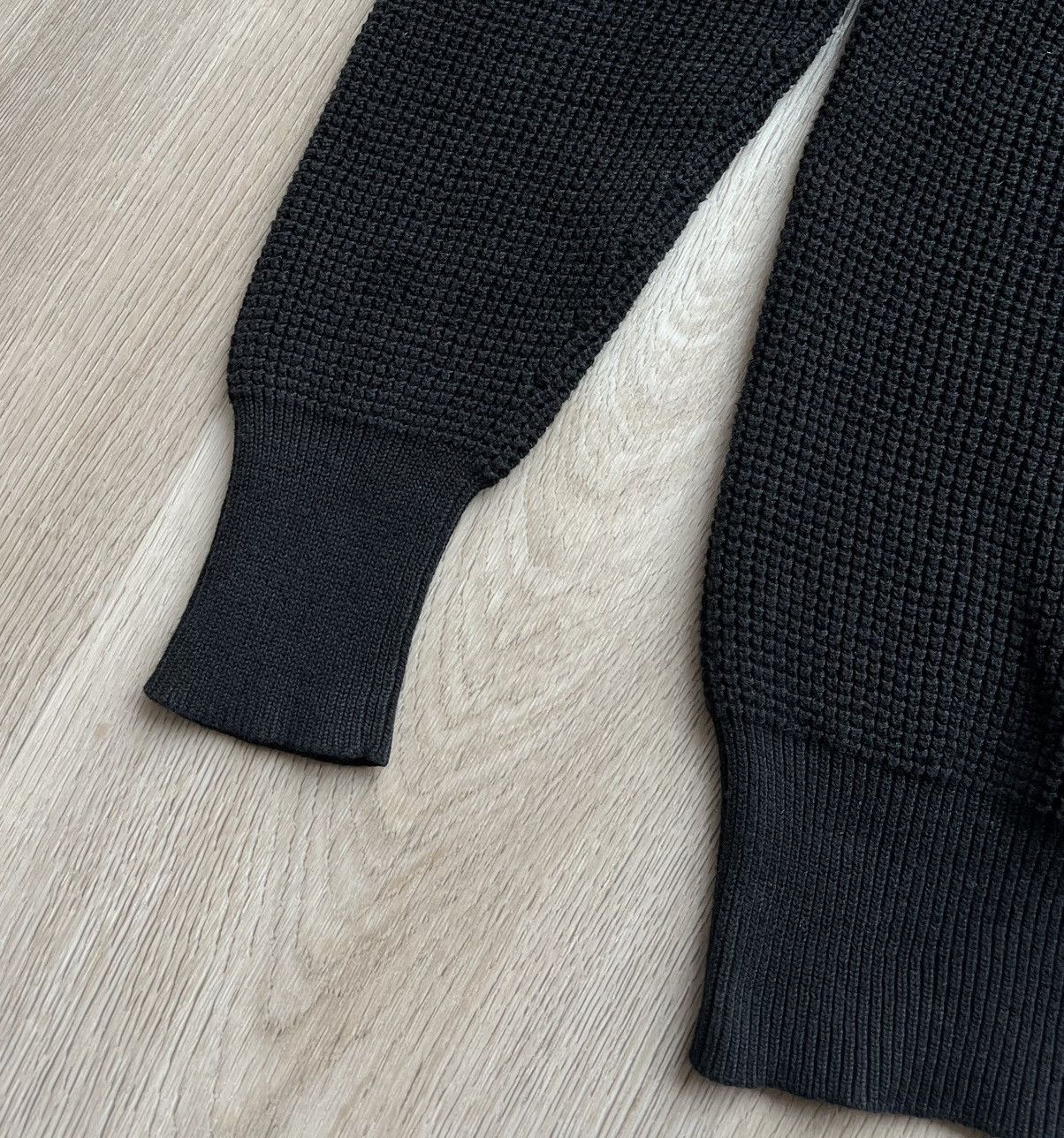 Allsaints Allsaints Trias Crew Black Knit Cotton Sweater Size US S / EU 44-46 / 1 - 2 Thumbnail