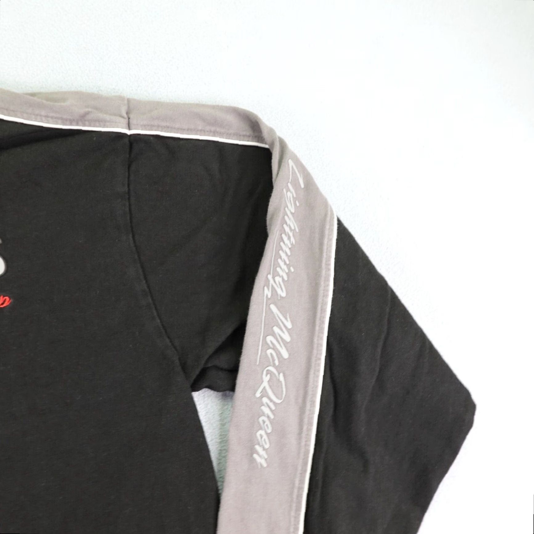 Disney Disney Cars Shirt Mens Large Black Radiator Springs Logo Embroidered Cotton T‑Shirt 90s Style Fans Mens Long Sleeve Crewneck Size US L / EU 52-54 / 3 - 5 Thumbnail