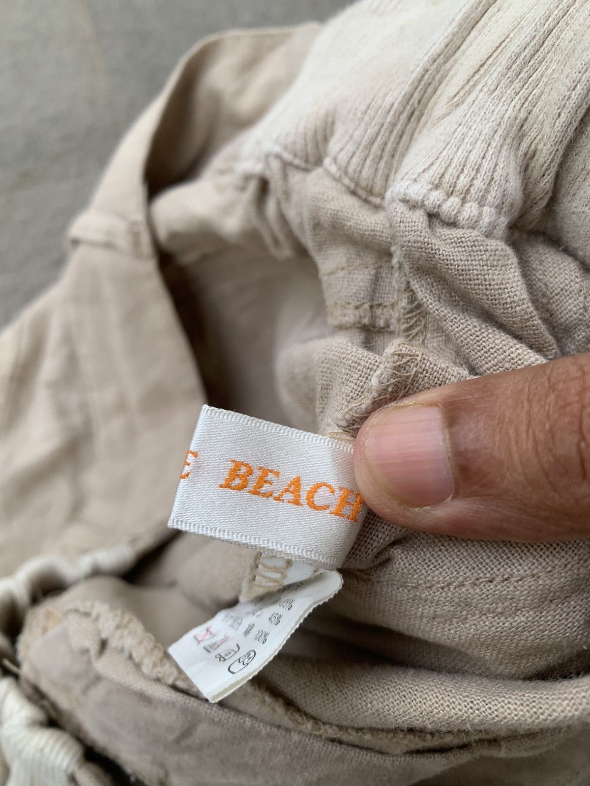Other Private Beach Linen Drawstring Pants Size 28" / US 6 / IT 42 - 13 Thumbnail