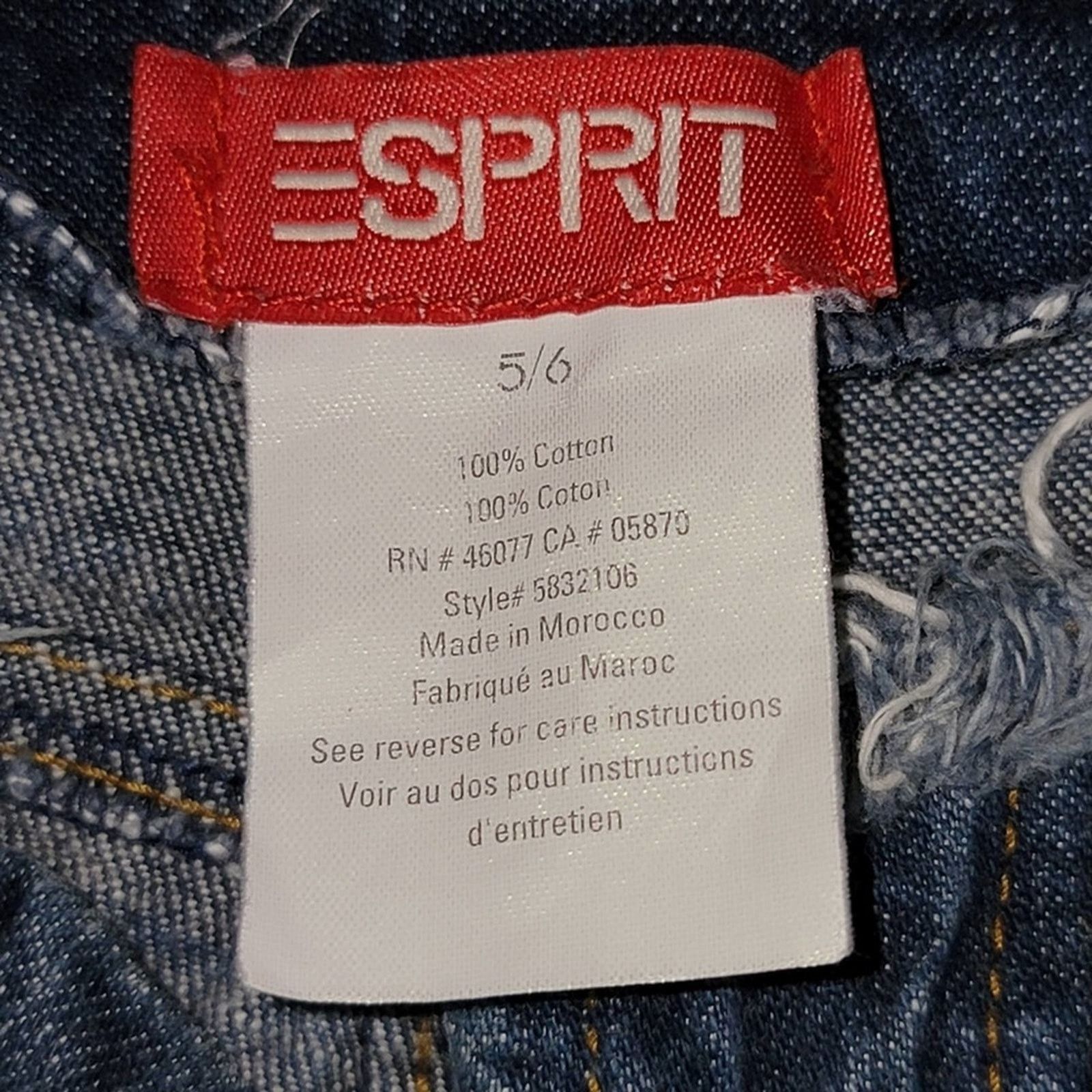 ESPIRIT Vintage Y2K ESPIRIT Raw Hem Low Rise Wide Leg Bellbottoms Size 30" / US 8 / IT 44 - 4 Thumbnail