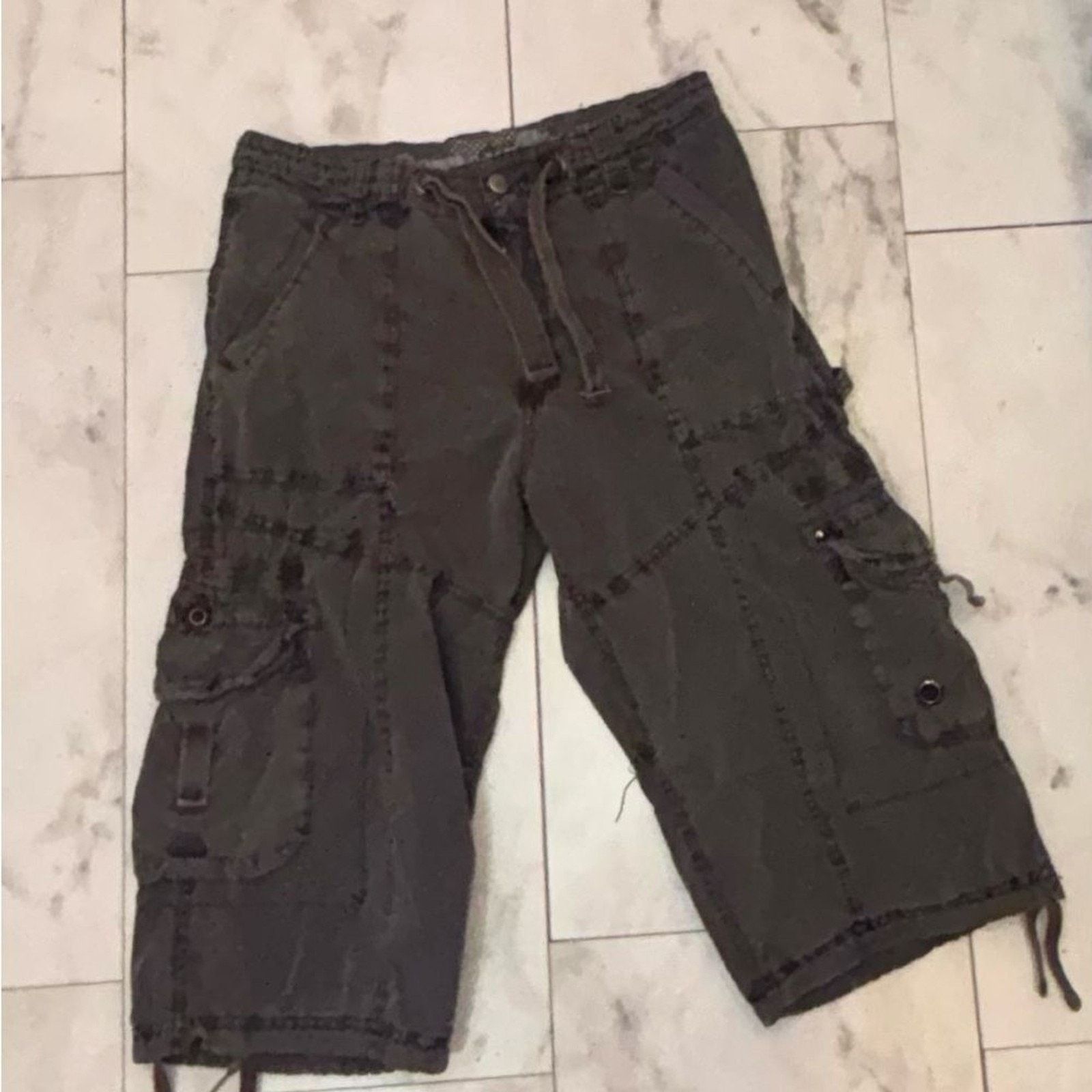 & Other Stories Urban Spirit Cargo Pants 30 | Y2K Streetwear Utility Size 29" - 6 Thumbnail