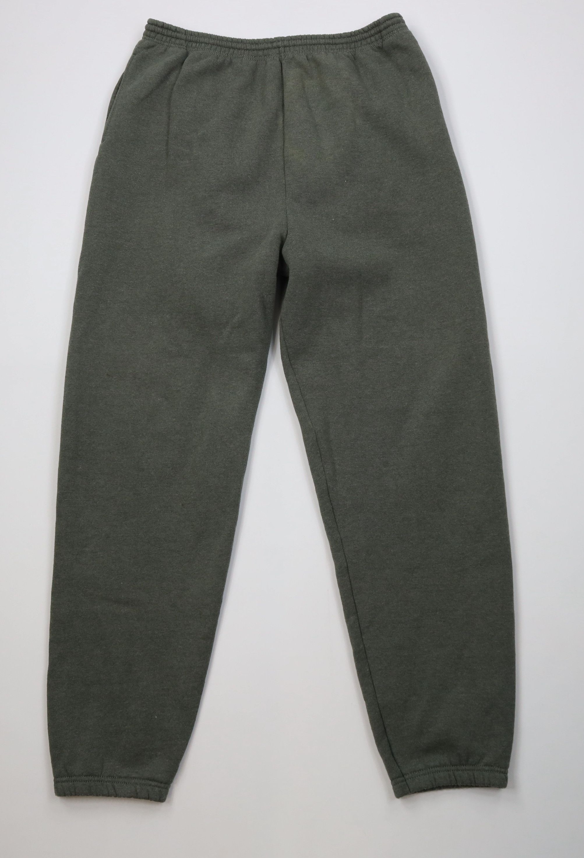 Vintage Vintage 90s Streetwear Heavyweight Sweatpants Joggers Green Size US 38 / EU 54 - 1 Thumbnail