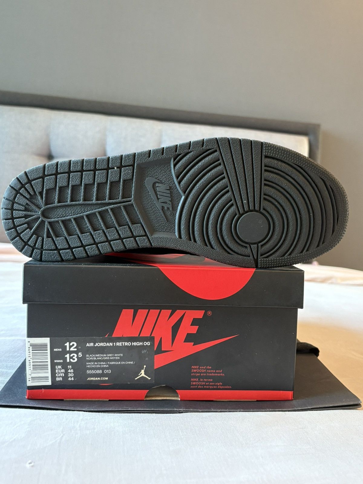 Jordan Brand × Nike AJ1 Shadow Size US 12 / EU 45 - 8 Thumbnail