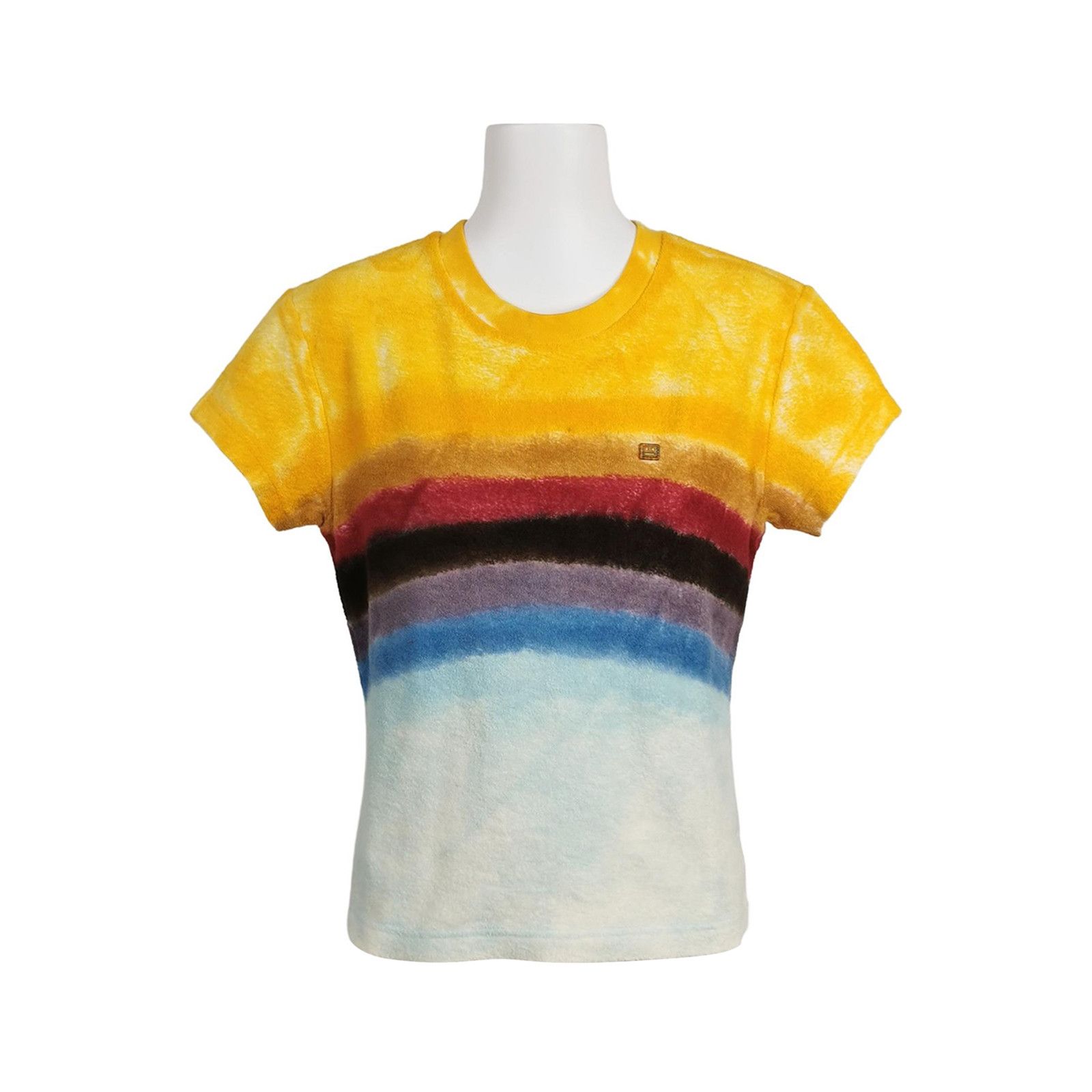 Acne Studios Acne Studios S Multi-Stripe Cotton Hoodie Size XS / US 0-2 / IT 36-38 - 1 Thumbnail