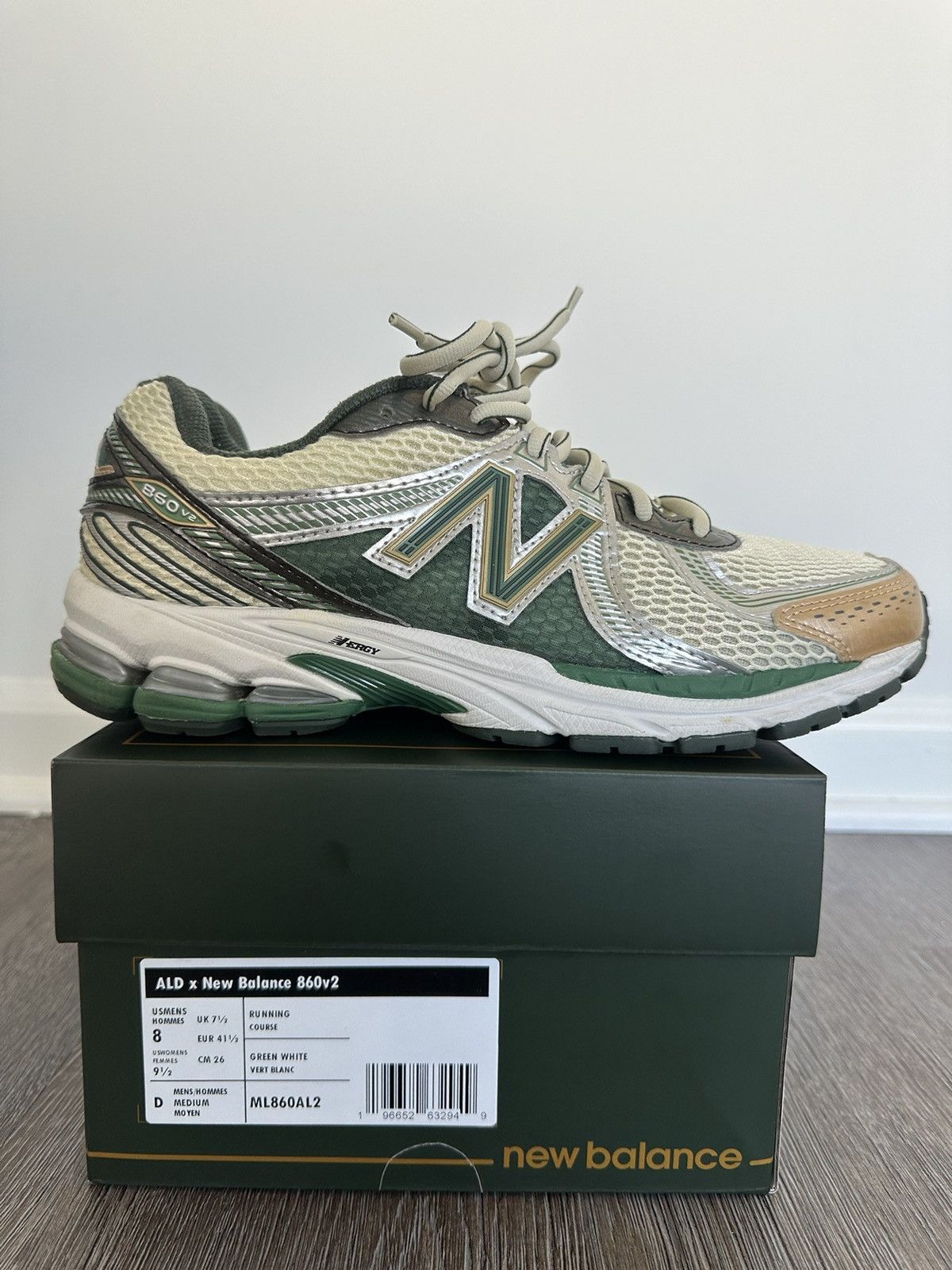 ALD × New Balance 860v2 ML860AL2 GREEN-