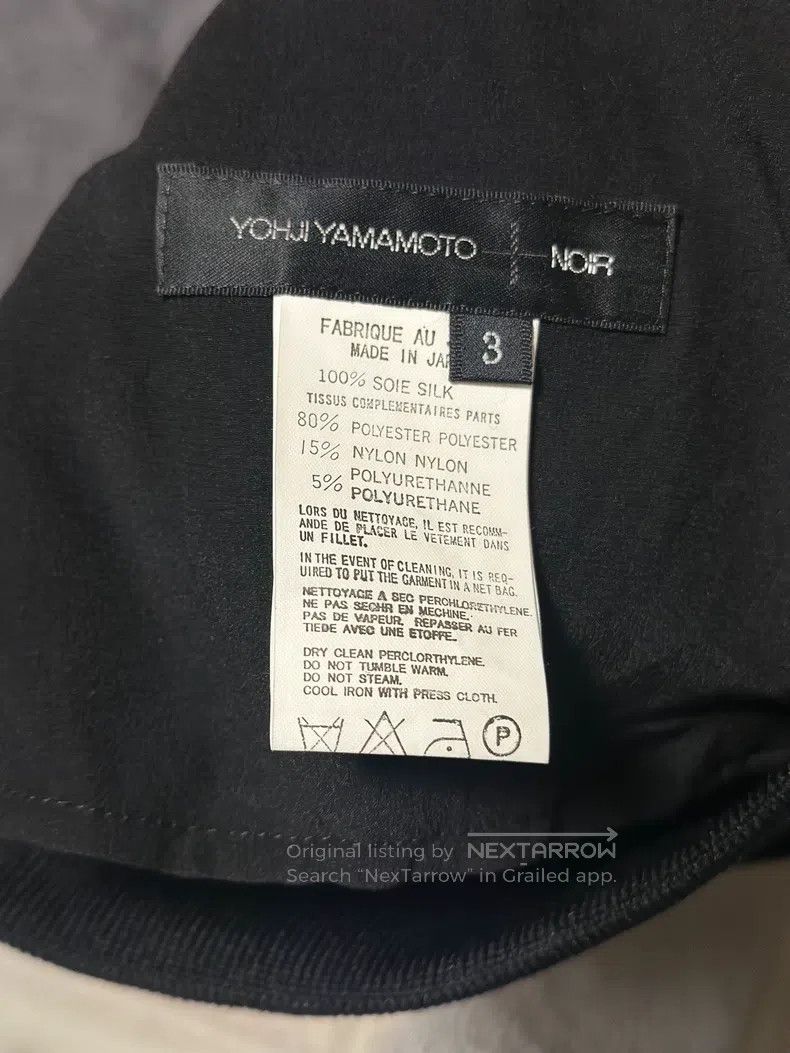 Yohji Yamamoto Yohji Yamamoto size 3 Irregular Hem Silk Half Skirt Size 25" / US 0 / IT 36 - 7 Thumbnail