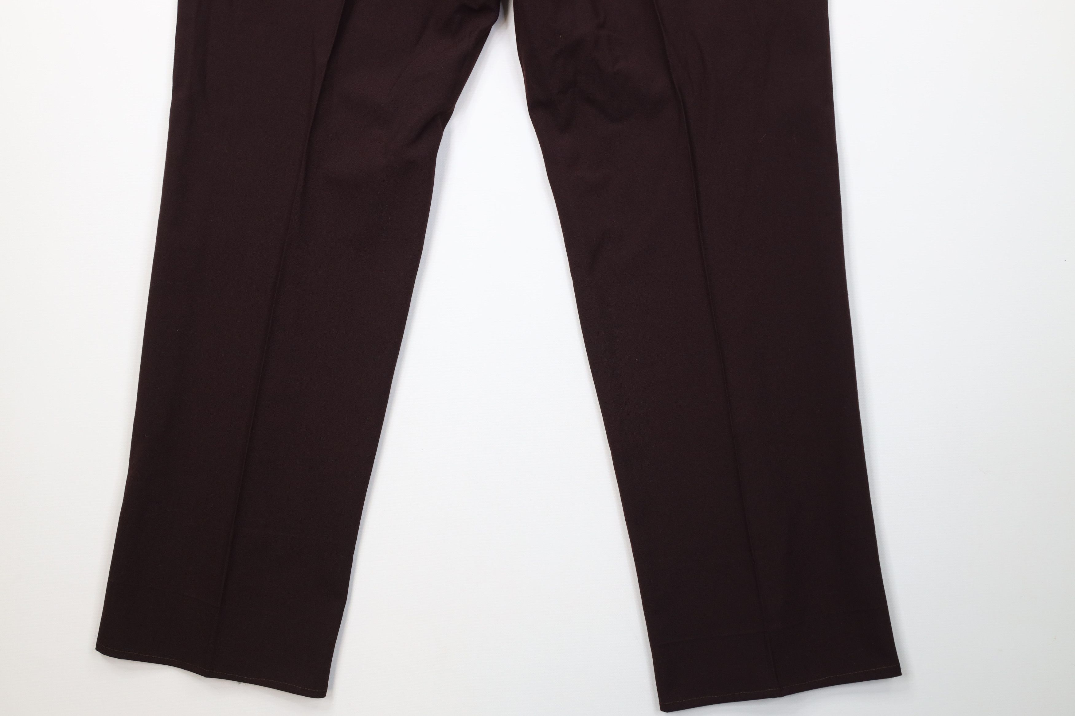 Vintage Vintage 70s Streetwear Gabardine Wide Leg Chino Pants Purple Size US 40 / EU 56 - 14 Thumbnail