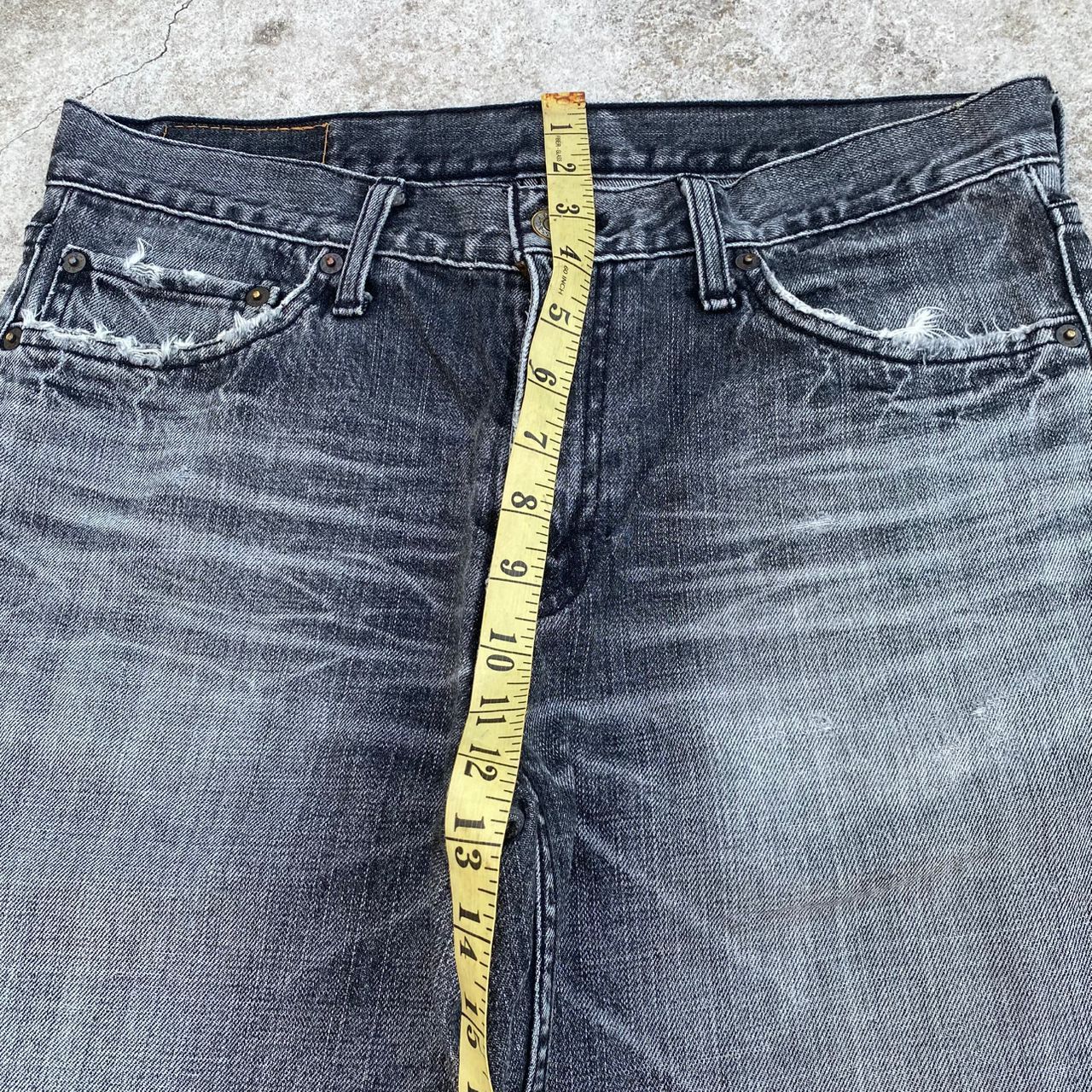 Levi's Vintage Levis 501 Distressed Denim Kurt Cobain Style Size US 32 / EU 48 - 7 Thumbnail