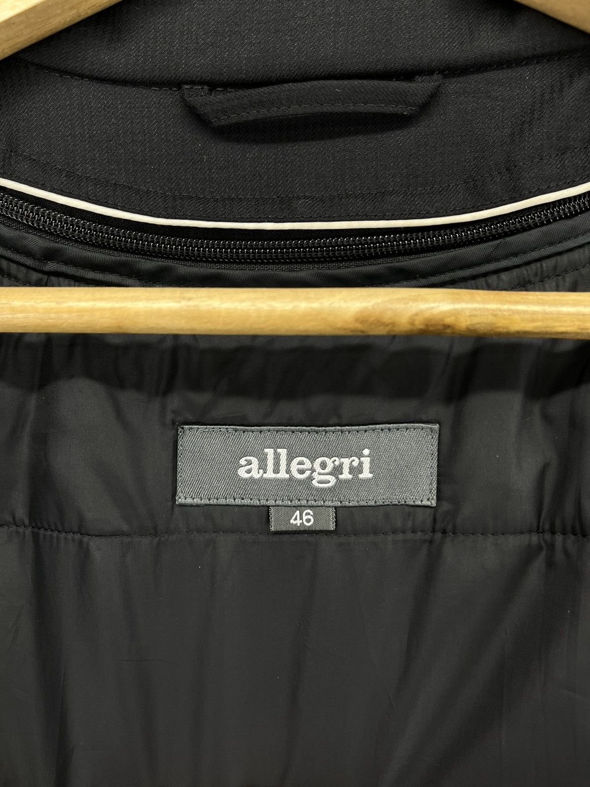 Allegri Vintage Allegri Thinsulate Black Rare Zip Up Long Jacket Size US M / EU 48-50 / 2 - 7 Thumbnail