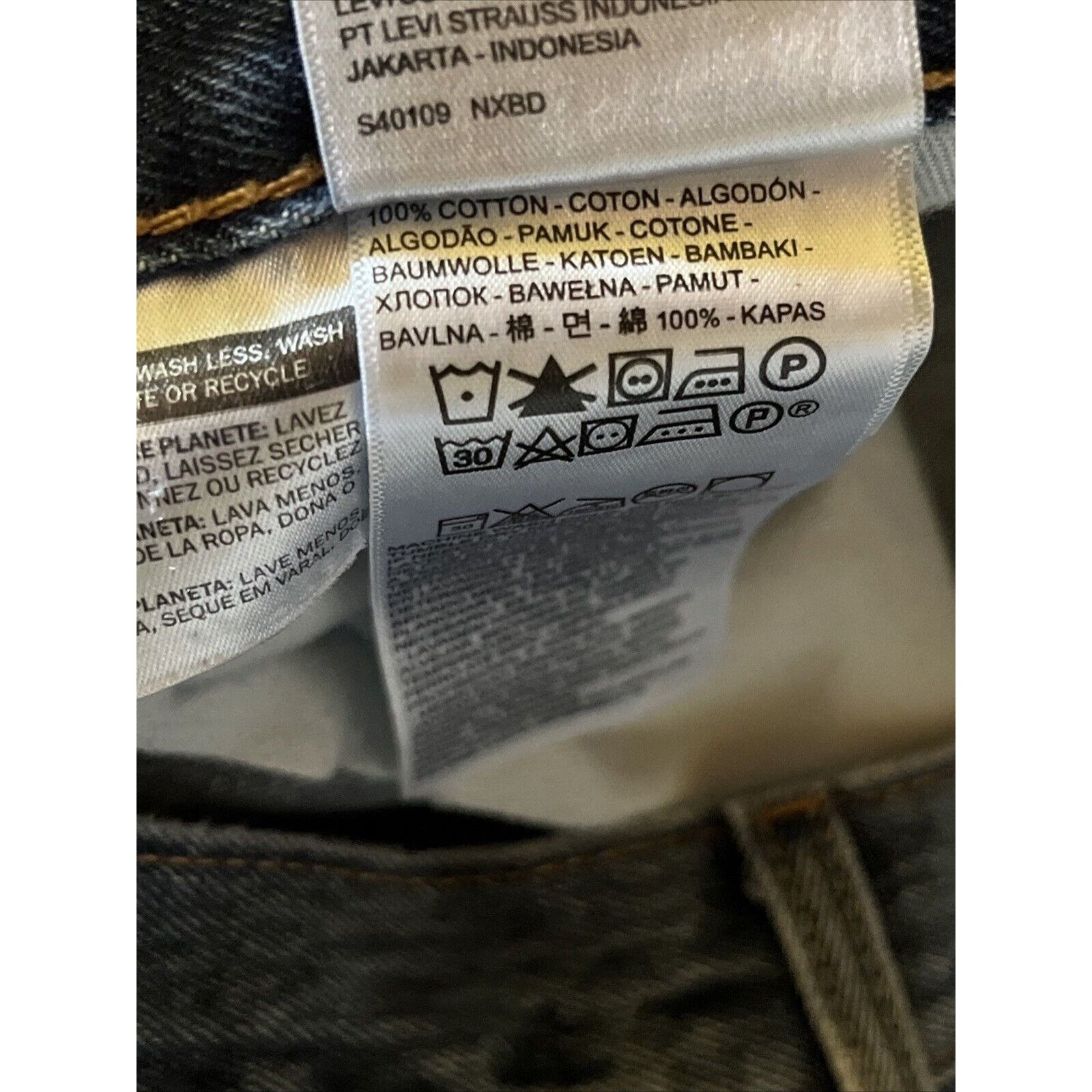 Levi's Levi’s 550 Mens 38x30 Relaxed Fit Med Wash Denim Jeans Blue Size US 38 / EU 54 - 15 Thumbnail