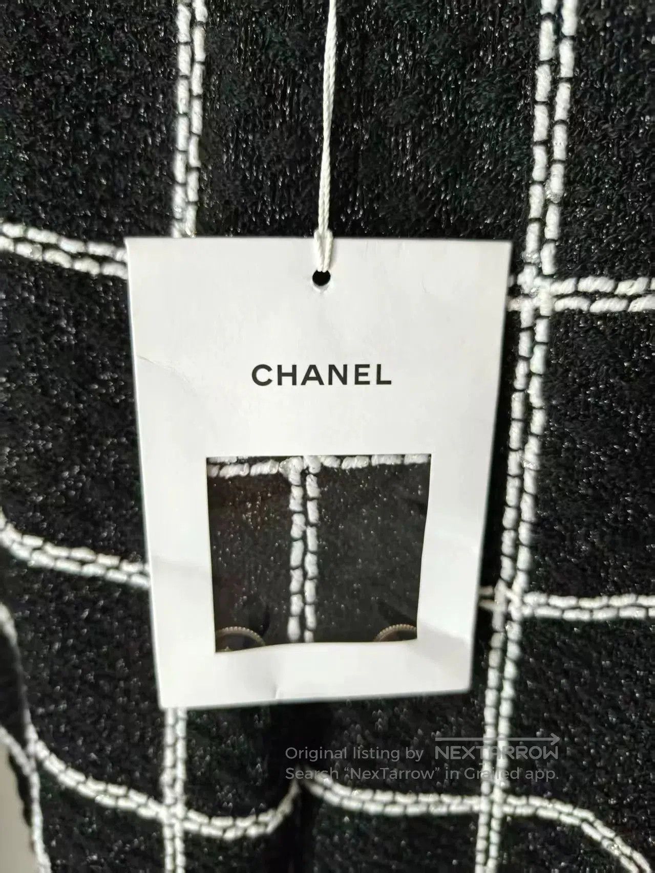 Chanel Chanel Checkered Cropped Pants. Size 31" - 5 Thumbnail
