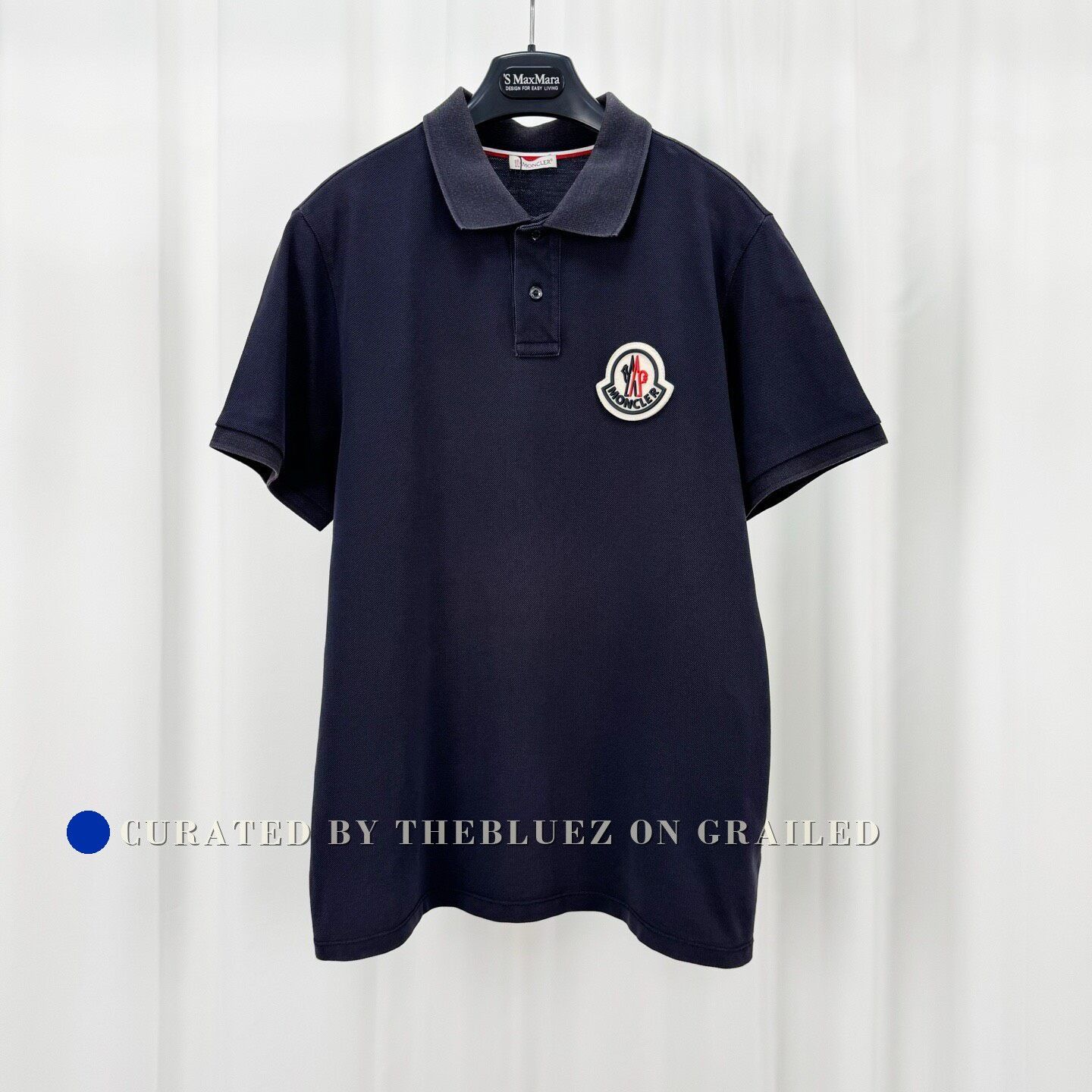 Moncler Moncler Printed Logo Polo Short Sleeve Size US L / EU 52-54 / 3 - 1 Thumbnail