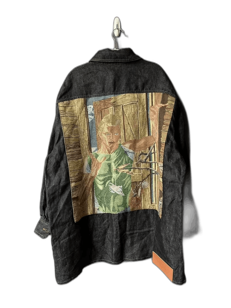 Loewe Loewe Embroidered Denim Jacket Size US L / EU 52-54 / 3 - 1 Thumbnail
