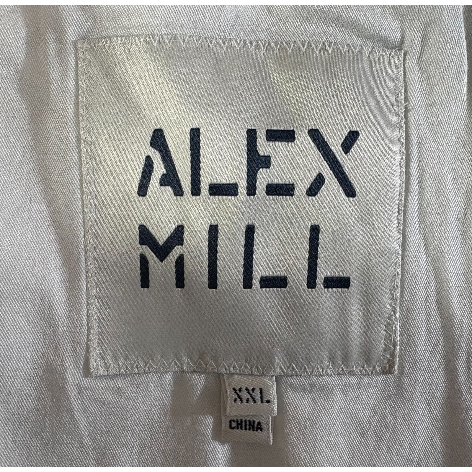 Alex Mill Alex Mill Cooper Cotton Linen blazer jacket sz 2XL color Nav Size 46R - 2 Thumbnail