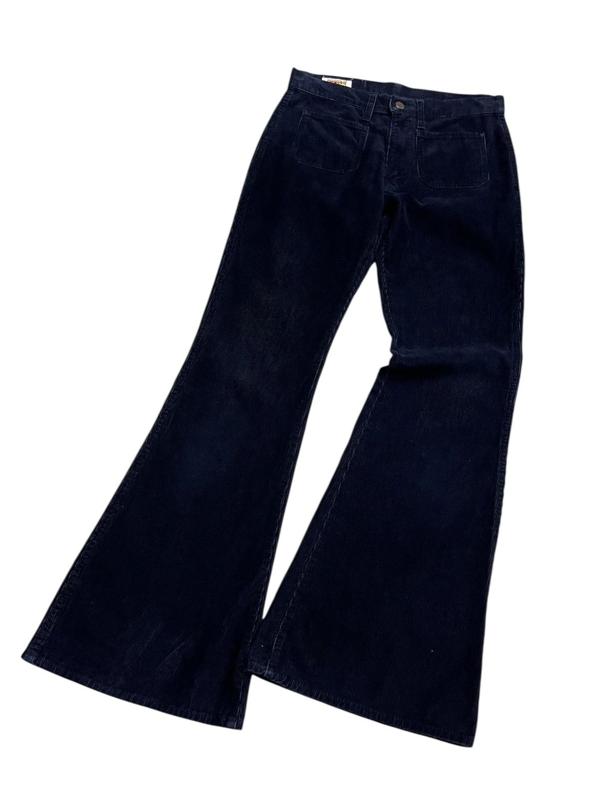 Big John Vintage BIG JOHN Corduroy Ultra Flare Pants – Made in Japan Size 27" / US 4 / IT 40 - 2 Thumbnail