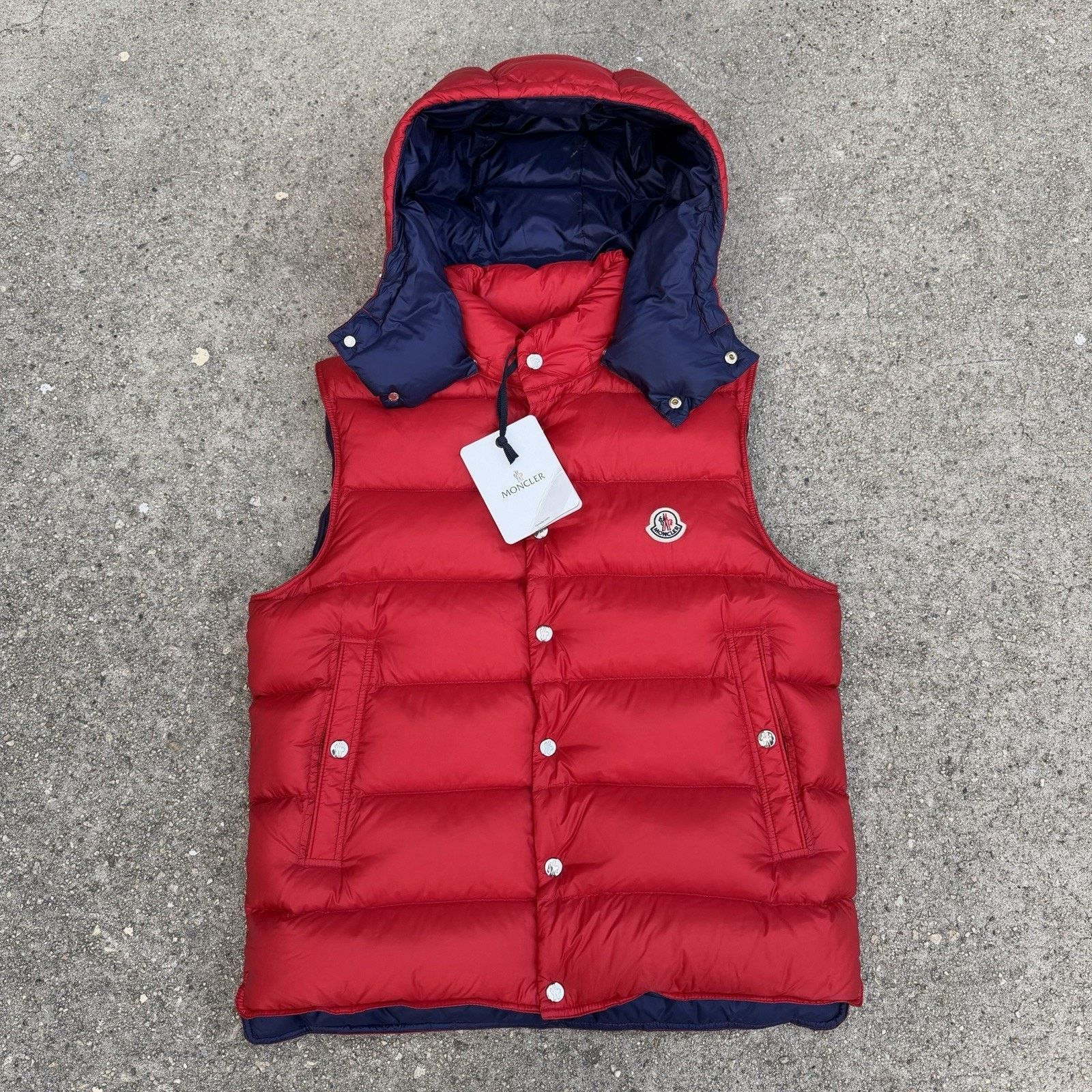 Moncler NWT Moncler Billiecart Gillet Goose Down Puffer Vest Sz 4 Size US XL / EU 56 / 4 - 1 Thumbnail
