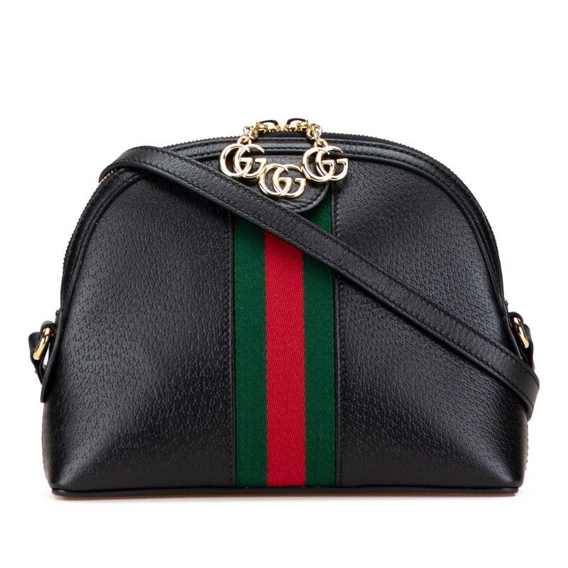 Gucci Gucci Gucci Ophidia Shearling Line Leather Shoulder Bag Leather Shoulder Bag 499621 DUTY FREE for USA Size ONE SIZE - 1 Thumbnail