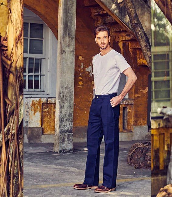 Le Laboureur × Seditionaries × Vetra 50s Dead Stock Vintage French Worker Pants Chore Size US 29 - 15 Thumbnail