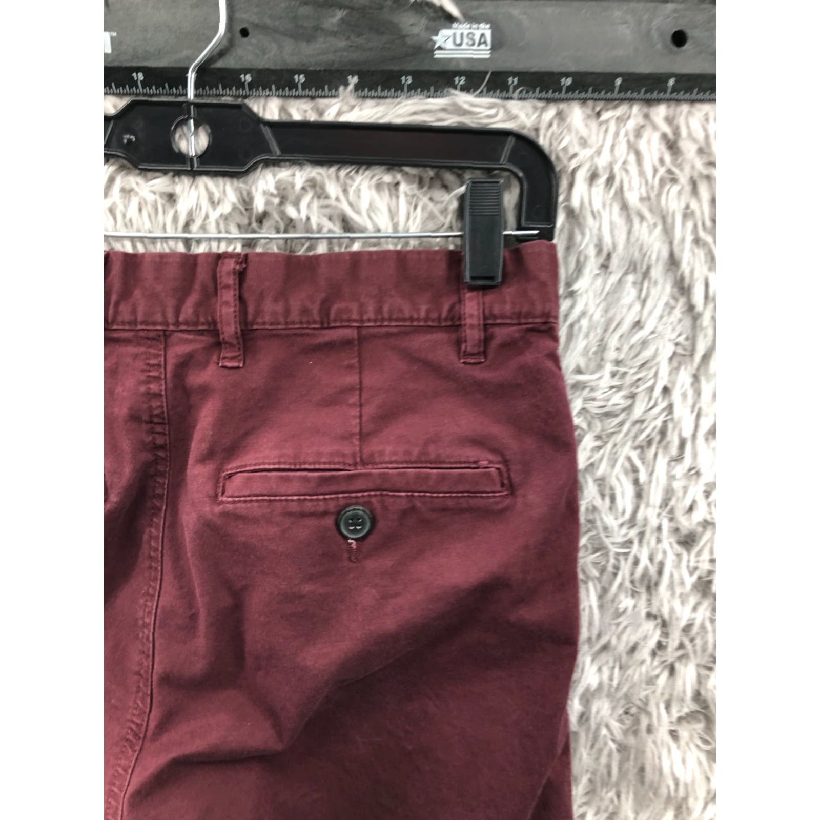 H&M H&M L.O.G.G. Skinny Fit Pants Size 29 Womens Mid Rise Red Size 29" - 6 Thumbnail