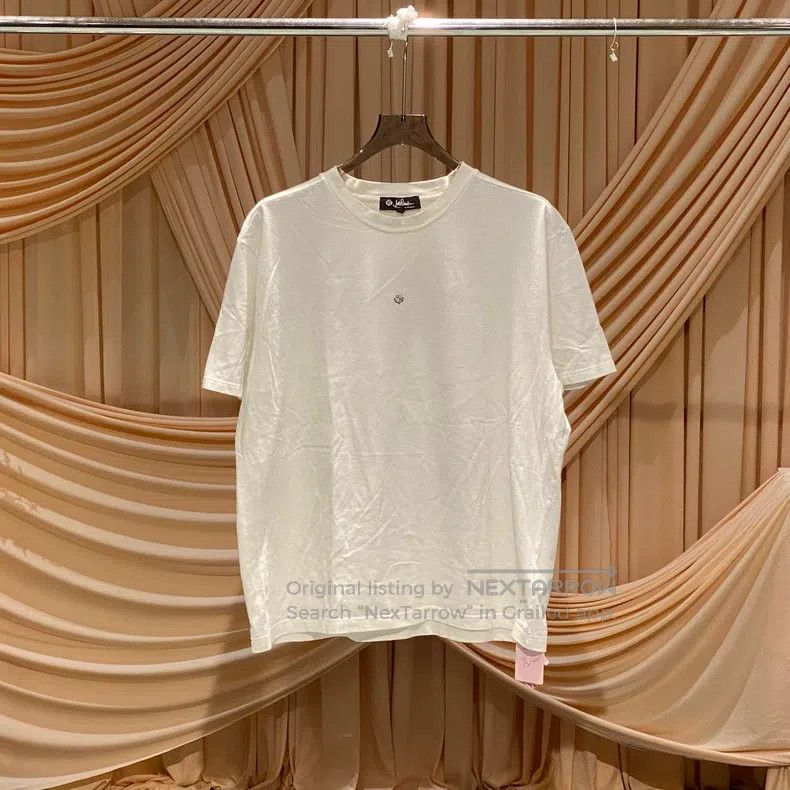 Loro Piana Loro Piana White Slogan Short Sleeve Size XL / US 12-14 / IT 48-50 - 1 Thumbnail