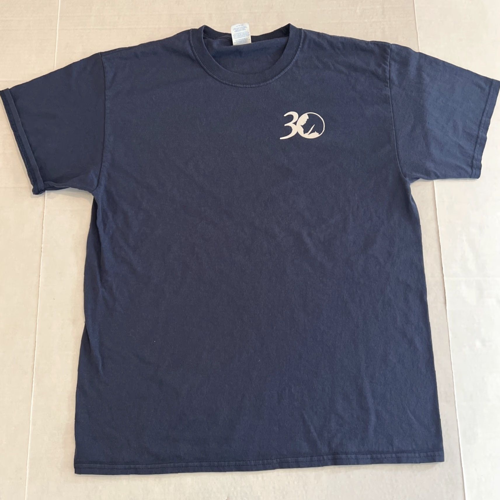 Vintage Nobu Restaurant Shirt 30th Anniversary Canvas T-Shirt Black L Mens Regular Short Sleeve Crew Neck Logo Nozawa Authentic NWOT Vintage: No Size US L / EU 52-54 / 3 - 2 Thumbnail