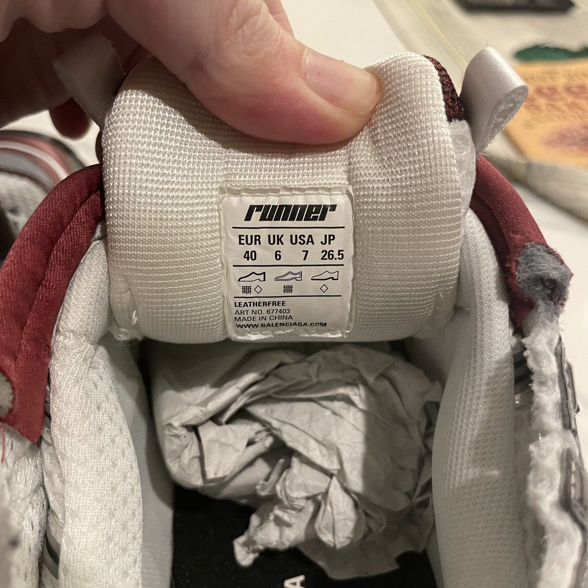Balenciaga Balenciaga runner Size US 7 / EU 40 - 4 Thumbnail