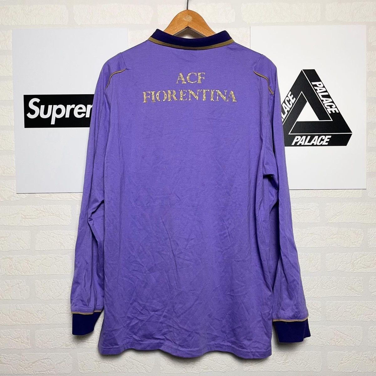 Joma Long sleeve t-shirt Fiorentina ACF soccer polo Joma Size US XL / EU 56 / 4 - 2 Thumbnail
