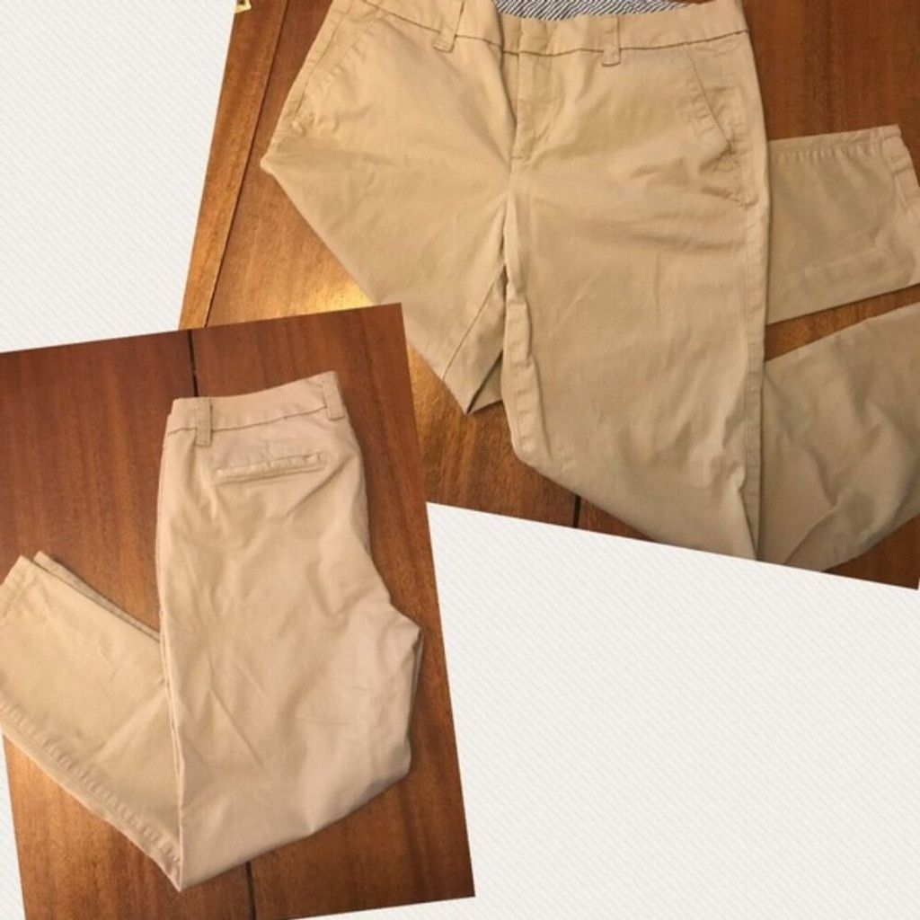 JCPenney JCP khaki skinny pants Size 28" / US 6 / IT 42 - 1 Thumbnail