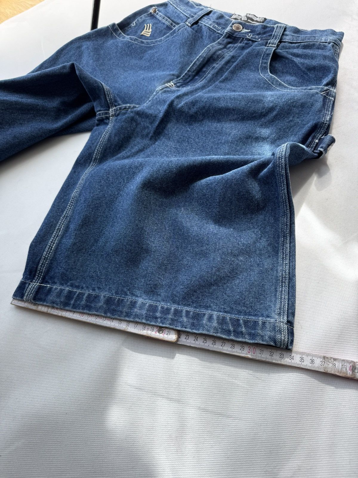JNCO Crazy vintage 90’s Exco Wear jeans baggy jnco baggy jorts Size US 28 / EU 44 - 17 Thumbnail