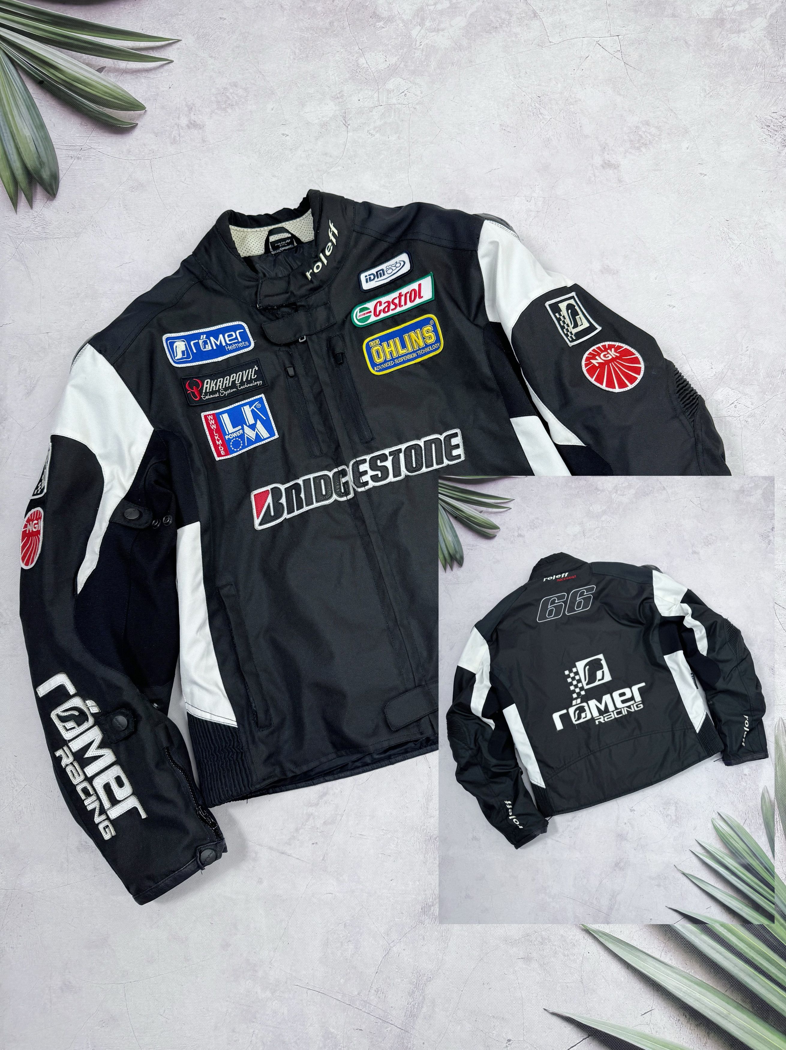 Other Roleff Moto Racing Jacket Bridgestone Castrol Romer Helmets Size US XXL / EU 58 / 5 - 1 Thumbnail
