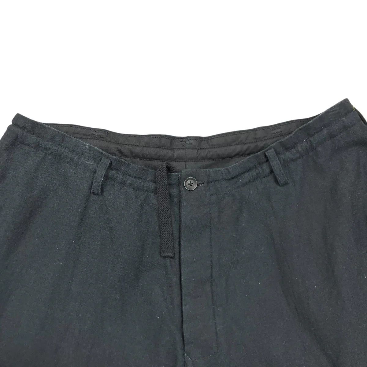 Yohji Yamamoto Yohji Yamamoto pour homme/print black/cotton pants Size US 38 / EU 54 - 3 Thumbnail
