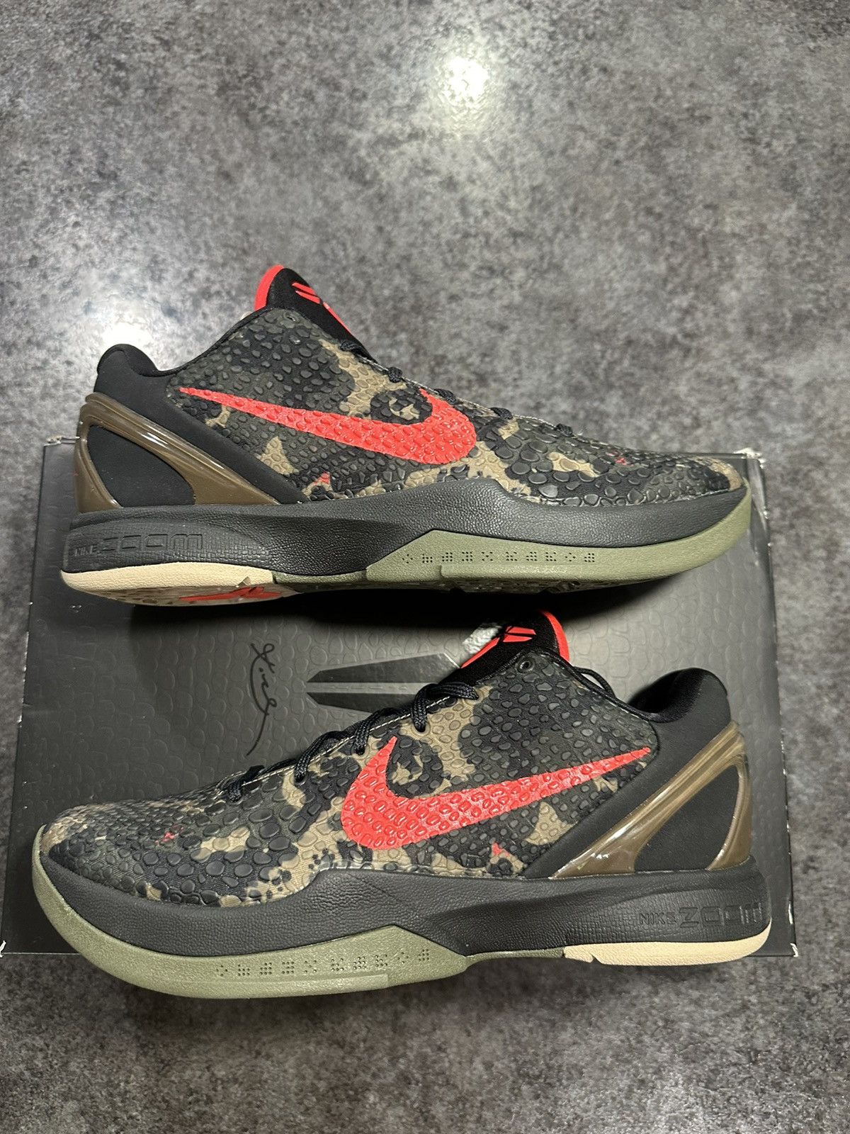 Nike Nike Zoom Kobe 6 Protro Italian Camo 2024 size 9 Size US 9 / EU 42 - 1 Thumbnail