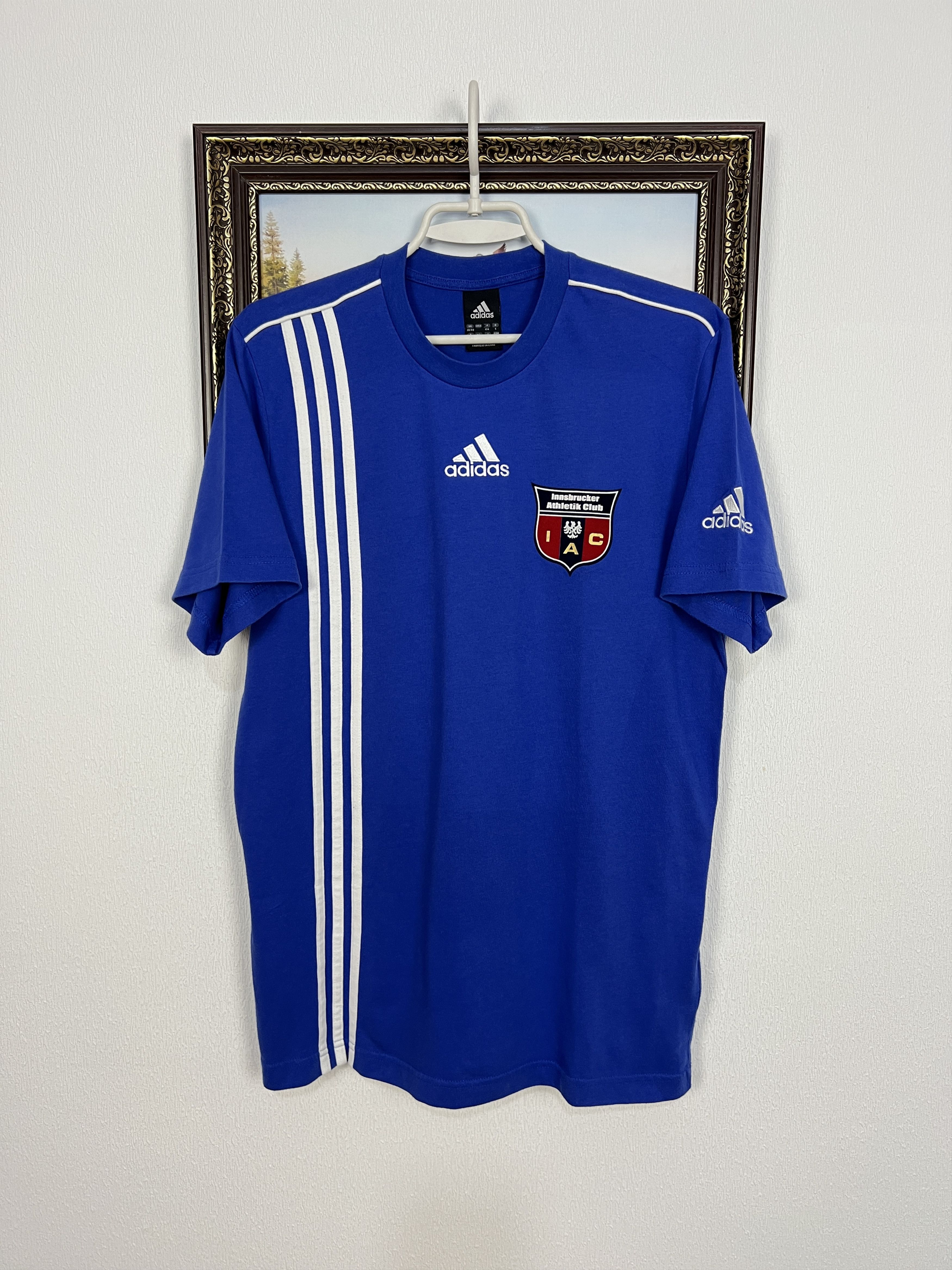 Adidas Vintage Adidas Innsbrucker Football Shirt Blue Soccer Size US M / EU 48-50 / 2 - 1 Thumbnail