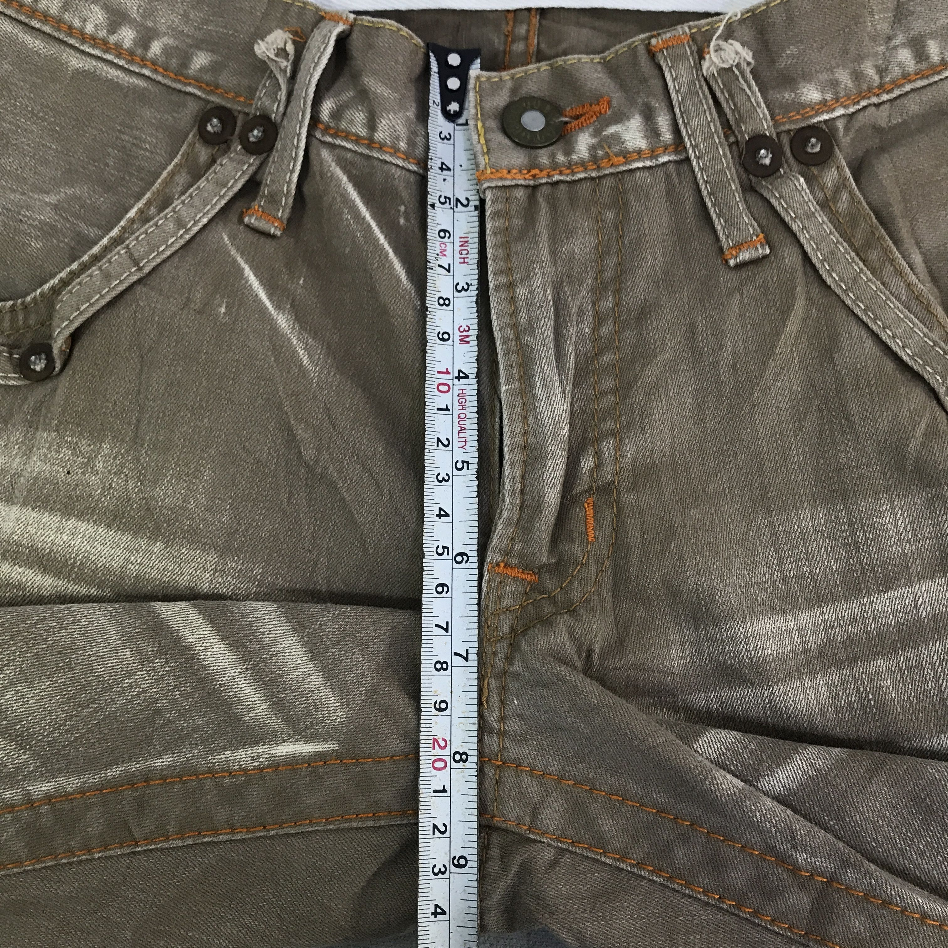 Japanese Brand Vintage Flare Blue Way khaki Jeans Bootcut denim K118B15 Size US 32 / EU 48 - 8 Thumbnail