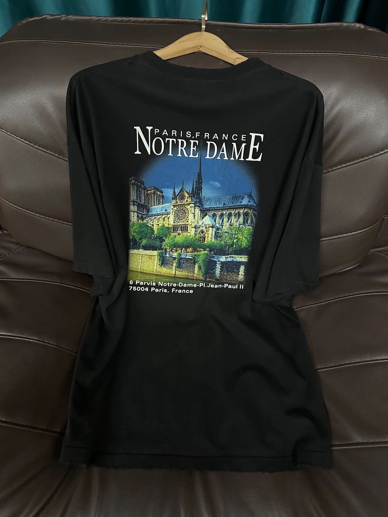 Balenciaga Balenciaga Short-sleeved shirt, black castle design with B Size US S / EU 44-46 / 1 - 2 Thumbnail