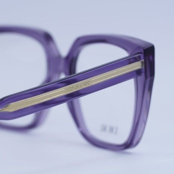 Dior New Dior DIORSPIRITO S6I 6000 Eyeglasses - Violet Frame 54mm Size ONE SIZE - 4 Thumbnail