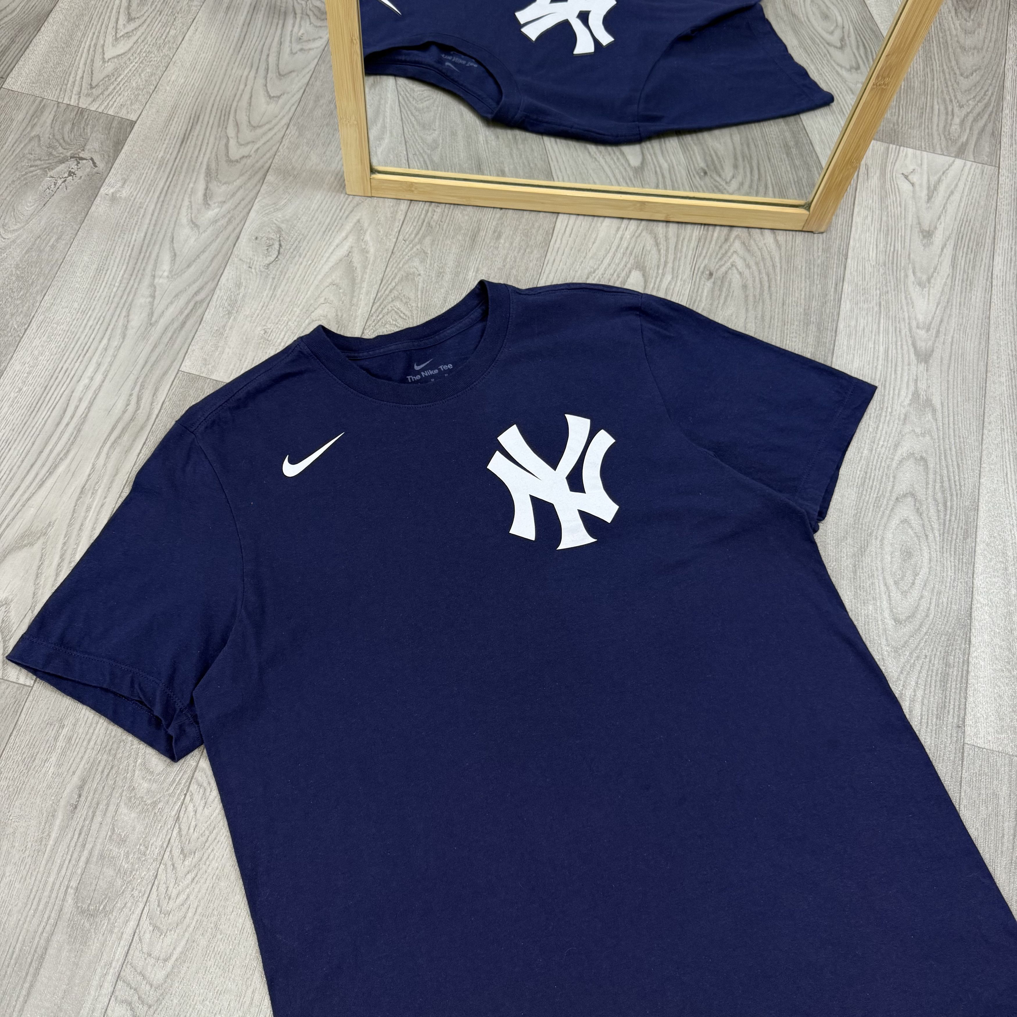 New York Yankees Nike New York Yankees Blue Graphic Tee Shirt Size US M / EU 48-50 / 2 - 5 Thumbnail