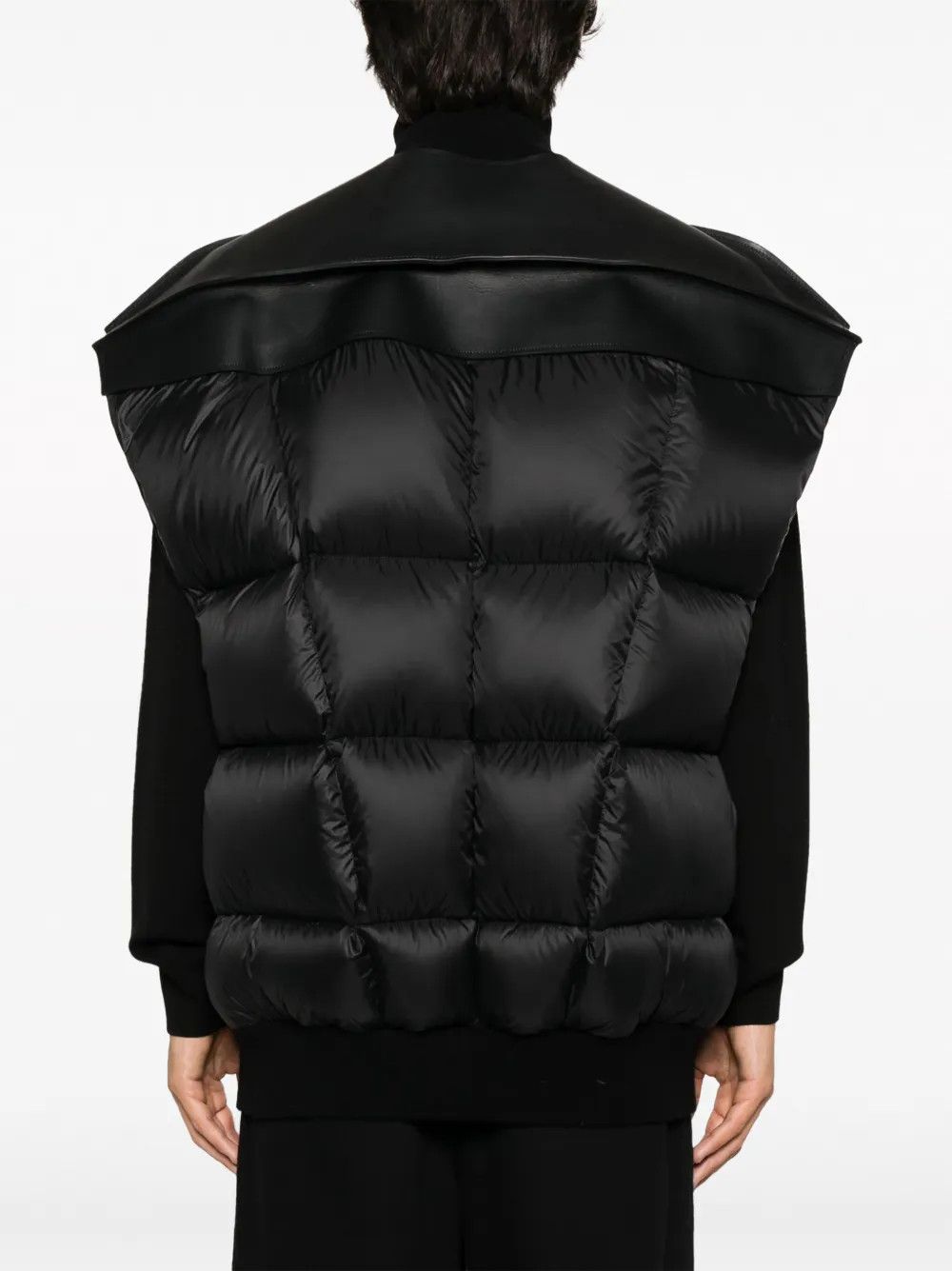 Rick Owens o1y0325 Shell Vest in Black Size US L / EU 52-54 / 3 - 4 Thumbnail