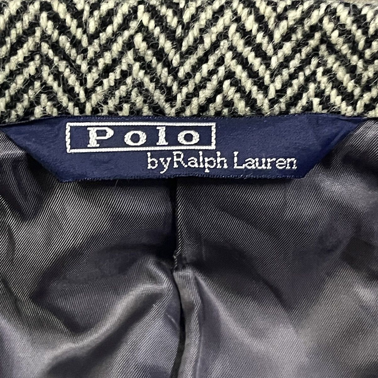 Polo Ralph Lauren Vintage Polo Ralph Lauren Wool Tweed Coat Blazer Size US L / EU 52-54 / 3 - 10 Thumbnail