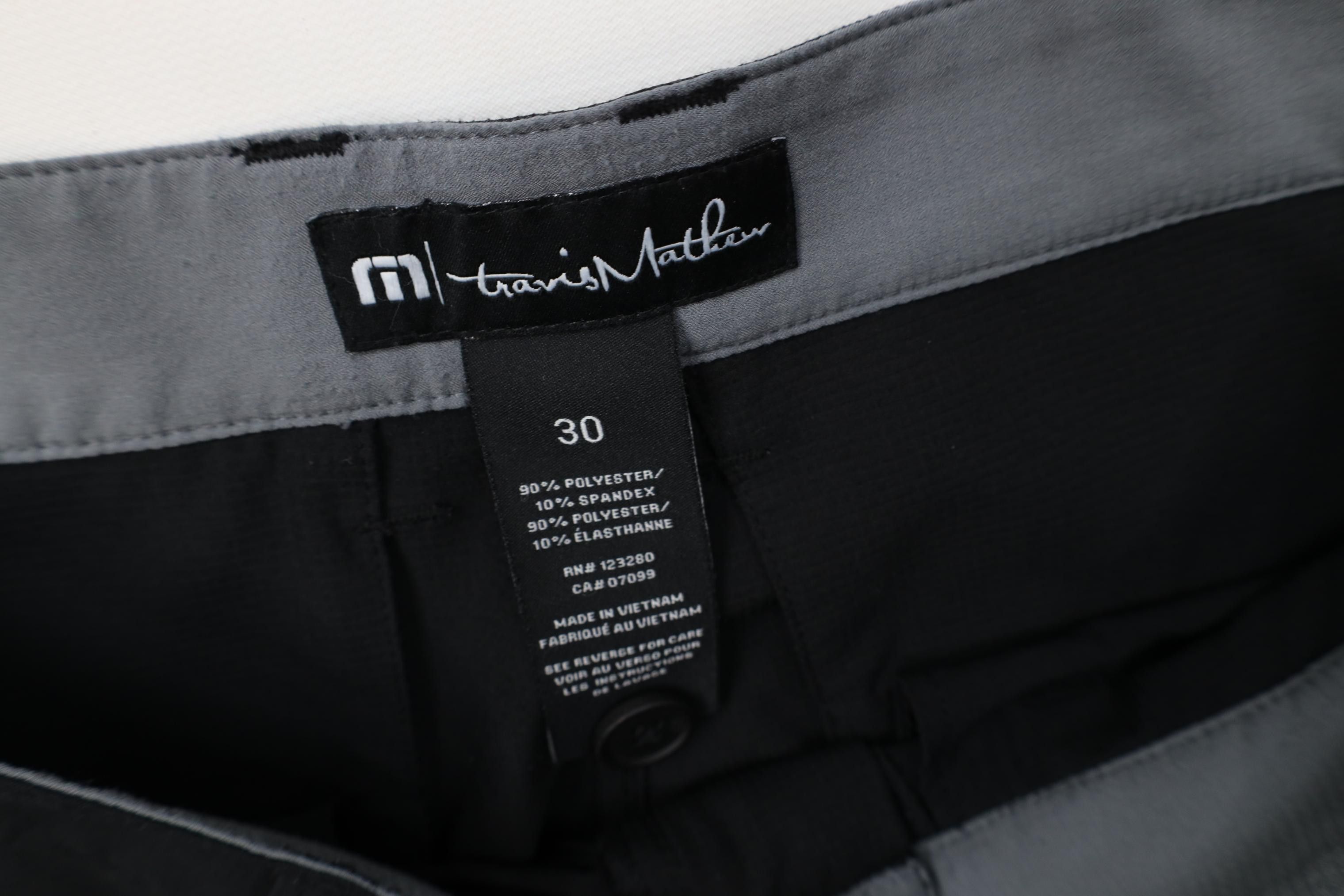 TravisMathew Travis Mathew Tech Knit Stretch Skinny Leg Golf Pants Size US 30 / EU 46 - 6 Thumbnail