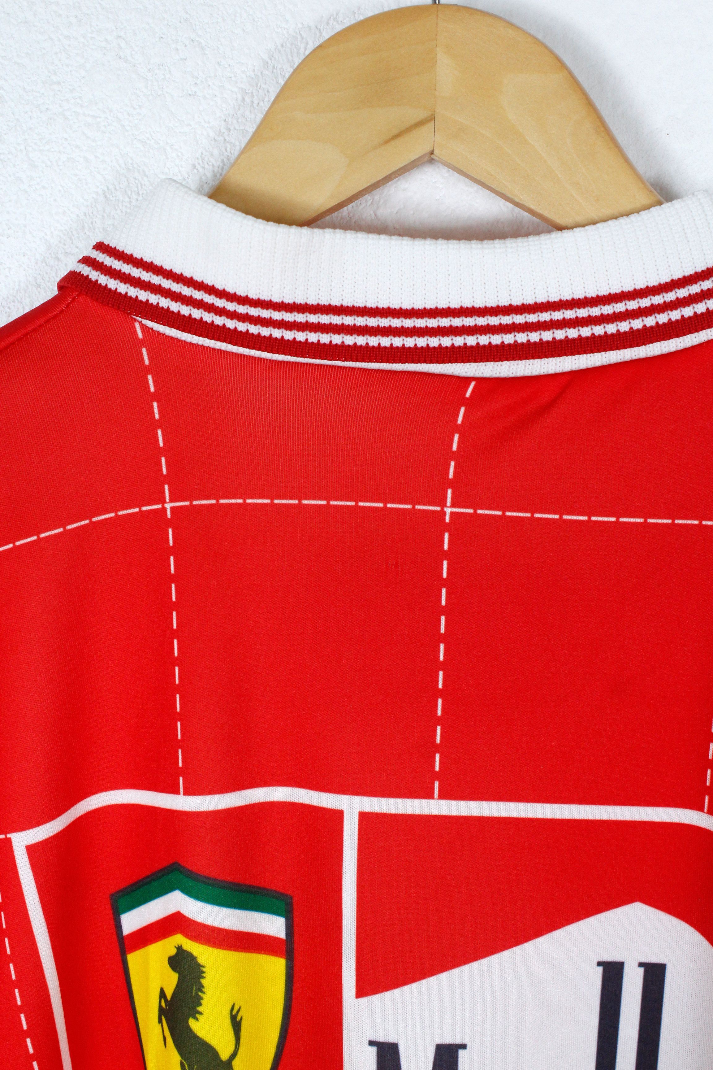 Ferrari Vintage Ferrari Schumacher F1 Racing Jersey Tee T-shirt Size US XXL / EU 58 / 5 - 7 Thumbnail