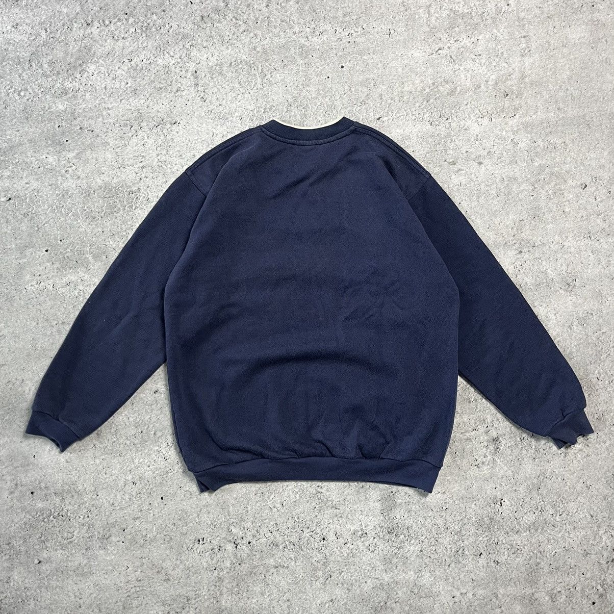 Nike × Vintage Nike spellout central swoosh crewneck M vintage 90s Size US M / EU 48-50 / 2 - 2 Thumbnail