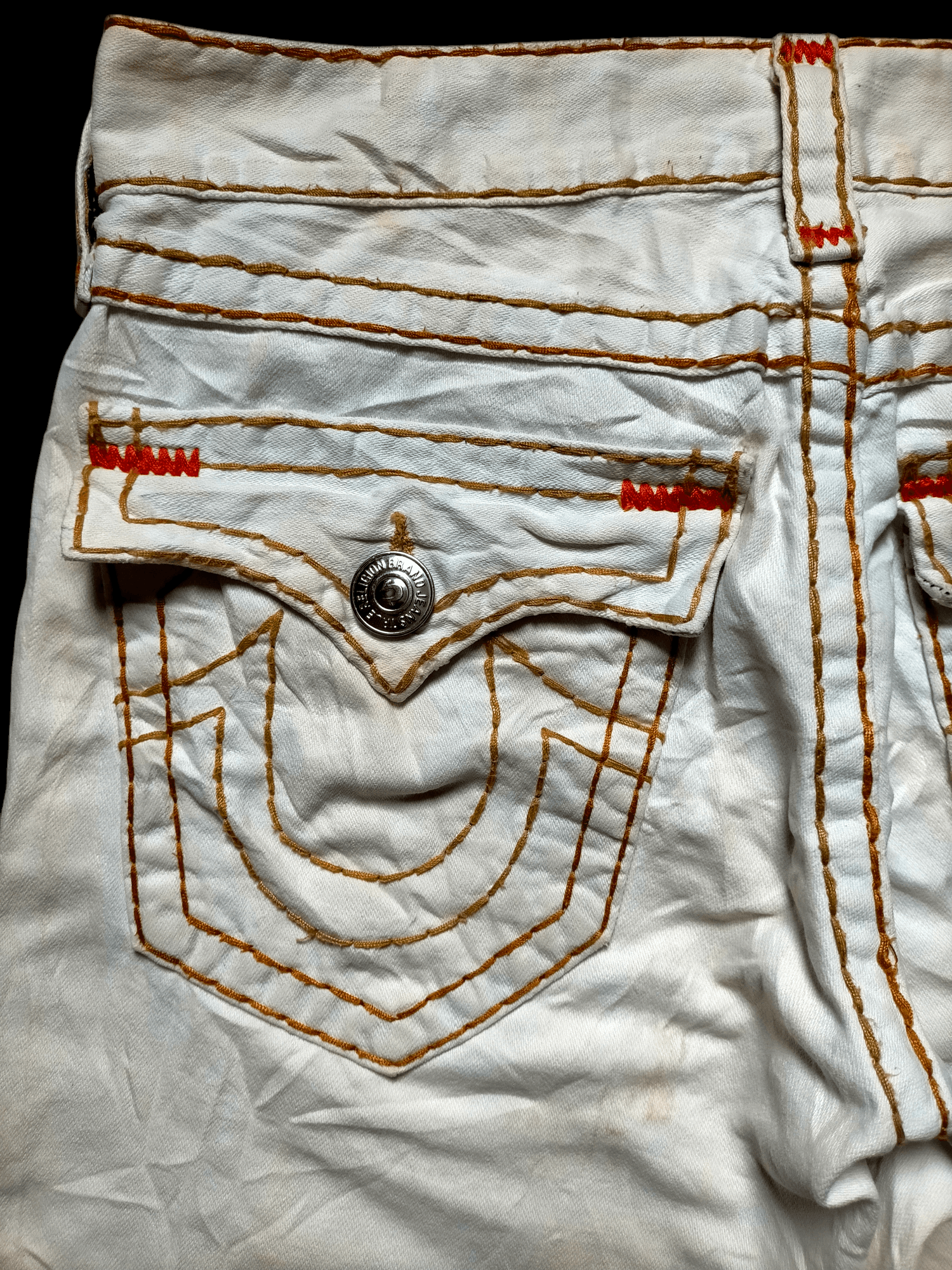 True Religion Flare Jeans True Religion Low Rise Boot cut Denim Size US 32 / EU 48 - 4 Thumbnail