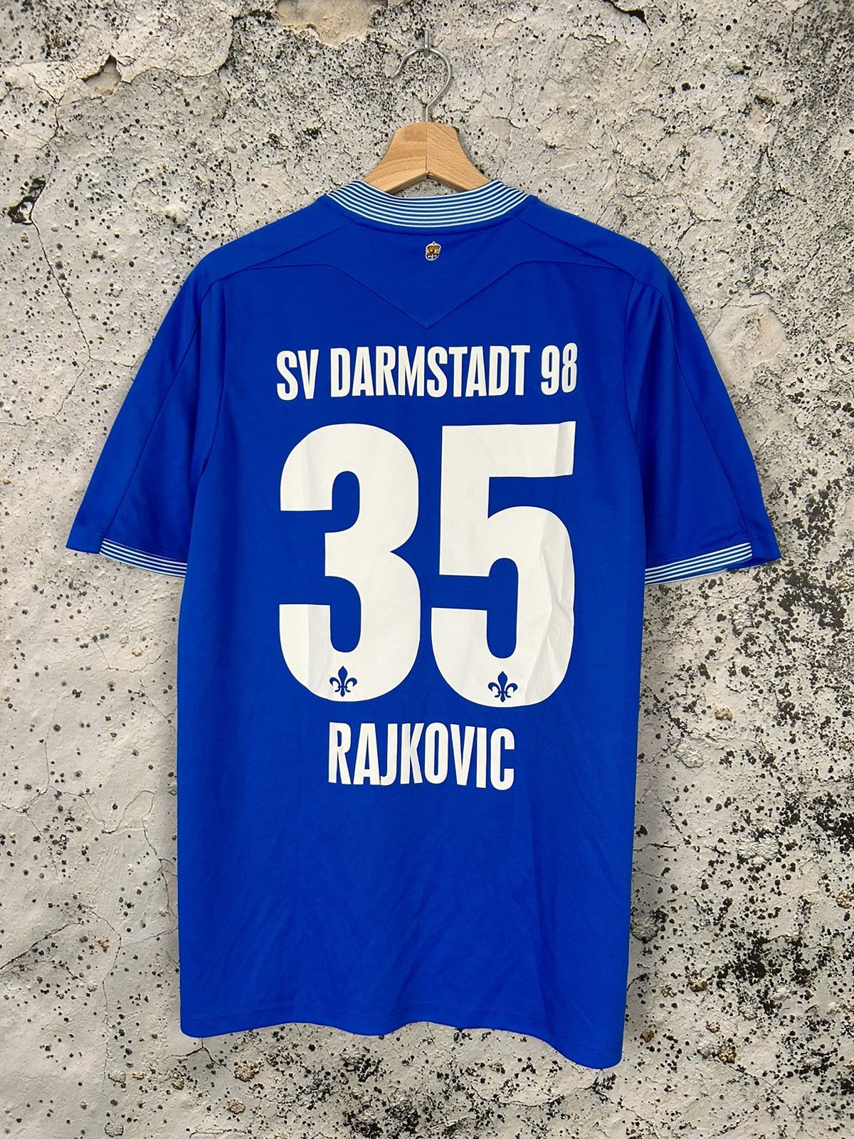 Vintage SV Darmstadt 98 Rajkovic Soccer Jersey Jako Football Size US L / EU 52-54 / 3 - 1 Thumbnail