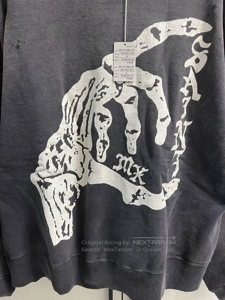 Saint Michael Saint Michael Destroy sweatshirts Size US XL / EU 56 / 4 - 4 Thumbnail